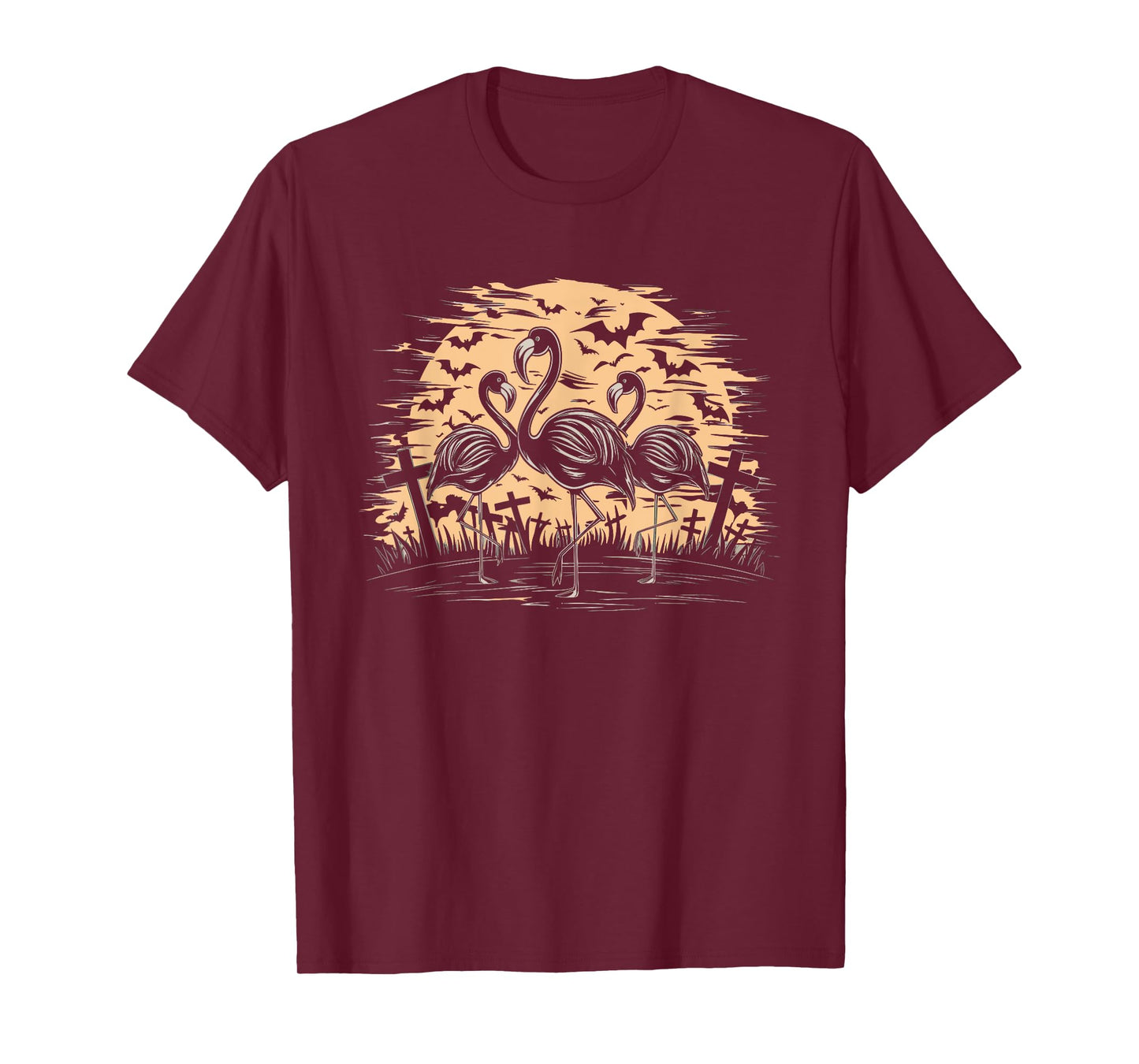 Flamingo Halloween T-Shirt