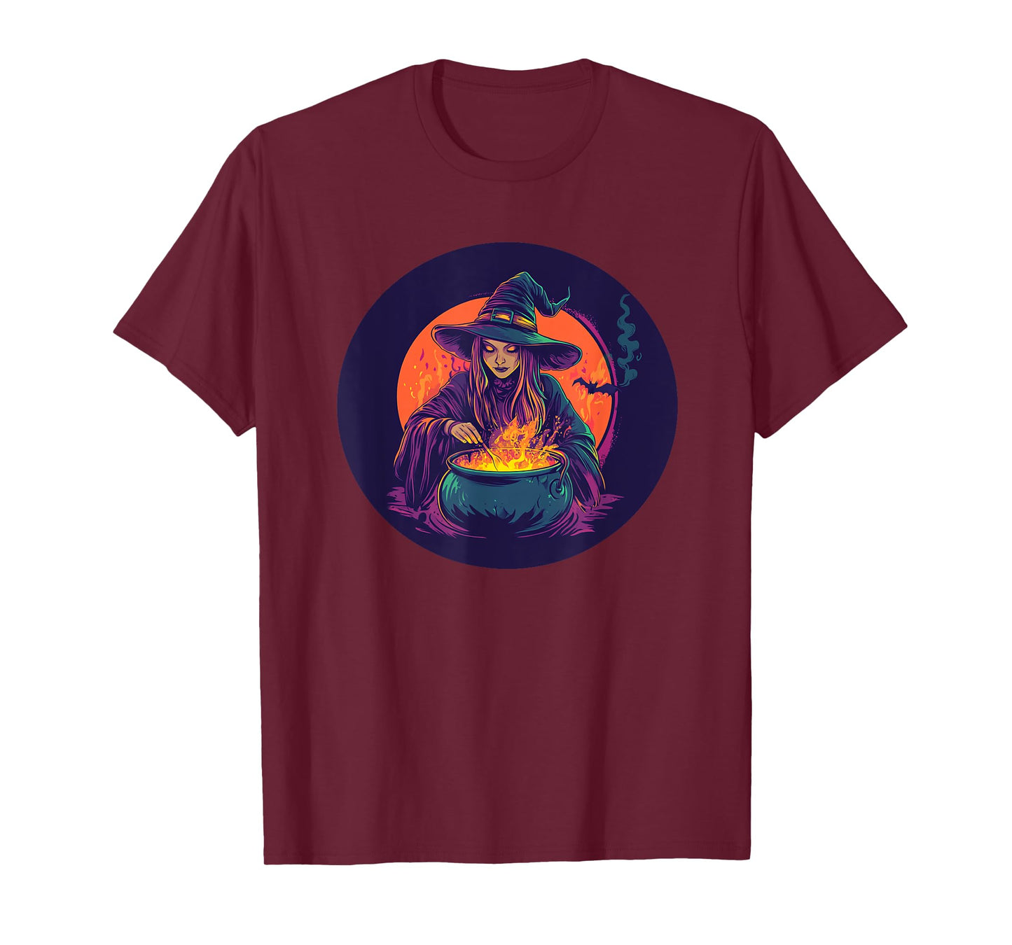 Witchy Laughter with a Bubbling Pot Costume T-Shirt