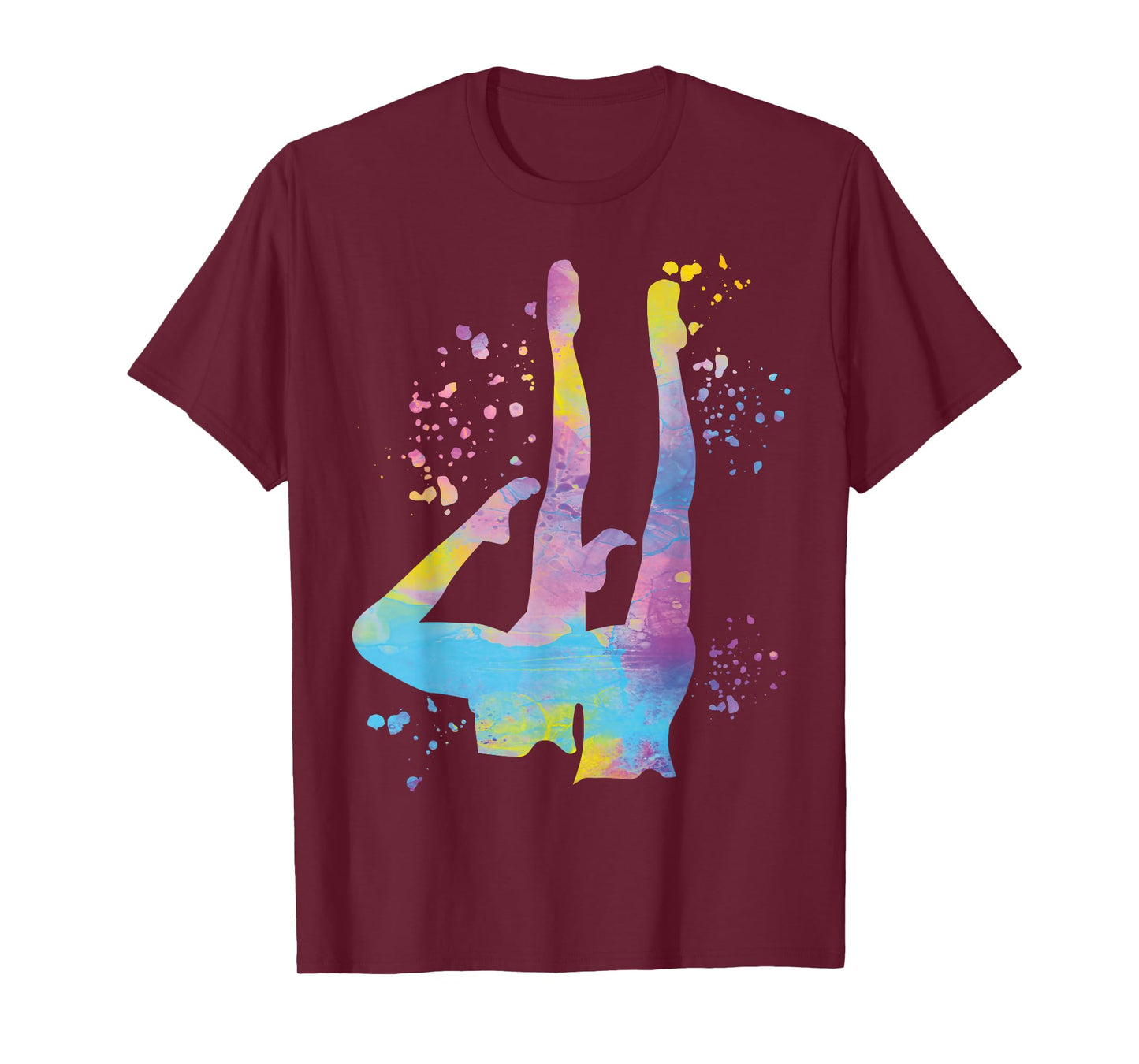 Synchronized Swimming Colorsplash Team Artistic Swim T-Shirt