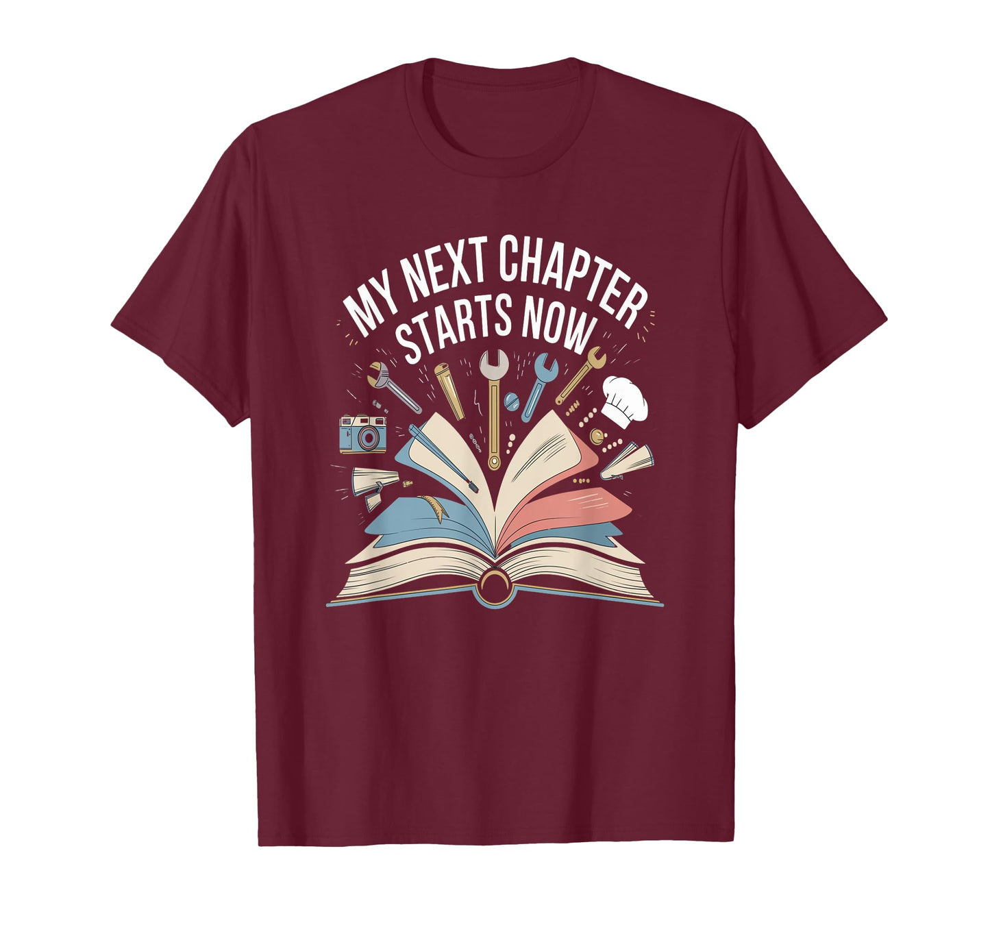 My Next Chapter Starts Now New Beginnings T-Shirt