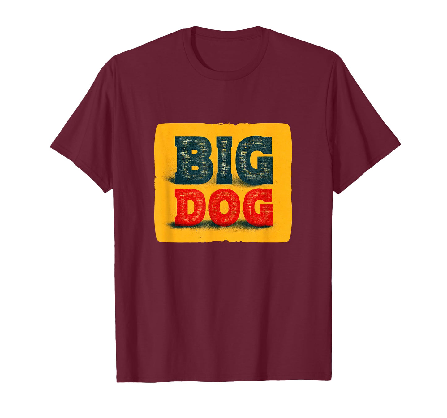 Vibrant Big Dog Logo T-Shirt