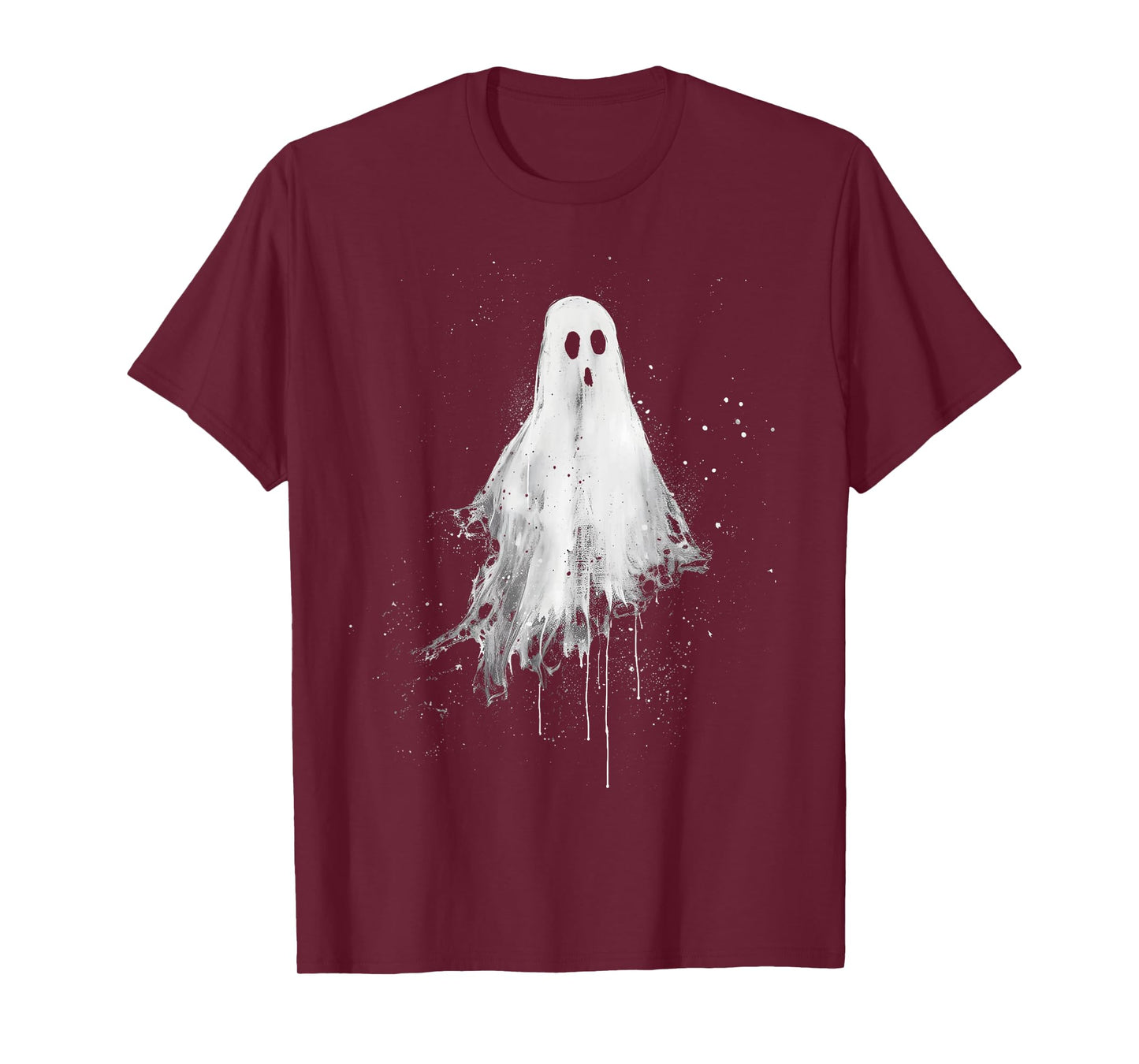 Ghost Horror Spooky Scary Halloween Goth Alt Ghoul Aesthetic T-Shirt