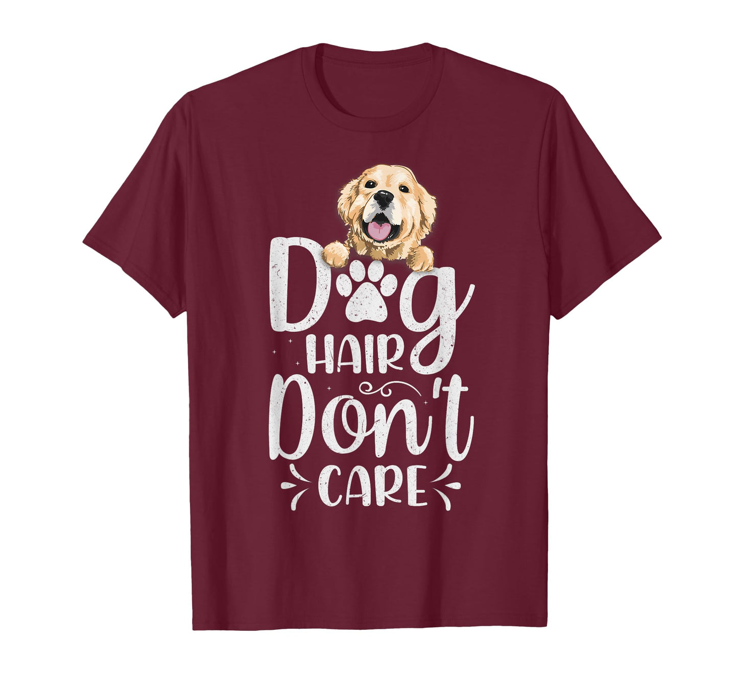 Dog Groomer Dog Hair I Don’t Care Pet Grooming T-Shirt for Men Women Girls Kids