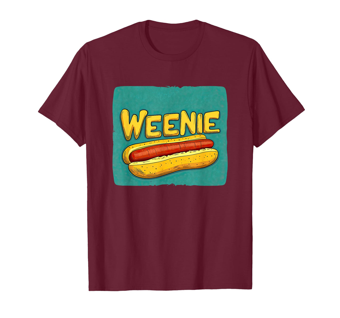 Awesome Weenie Hotdog Graphic T-Shirt