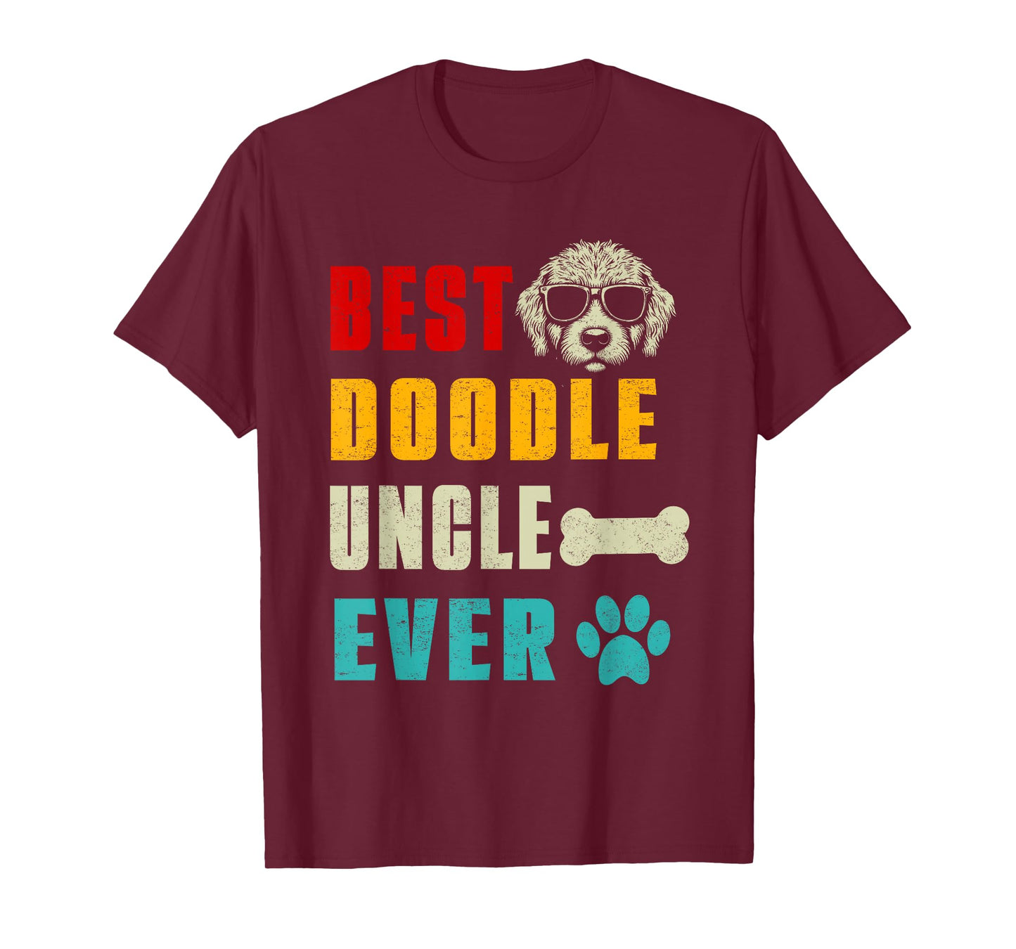 Funny Goldendoodle Dad Best Doodle Uncle Ever T-Shirt