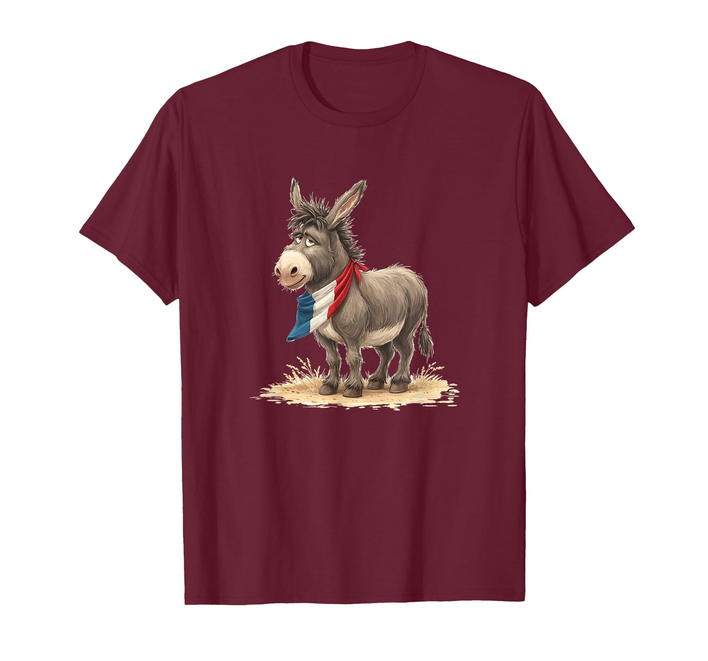Sassy Donkey Horse Costume for France Lovers T-Shirt