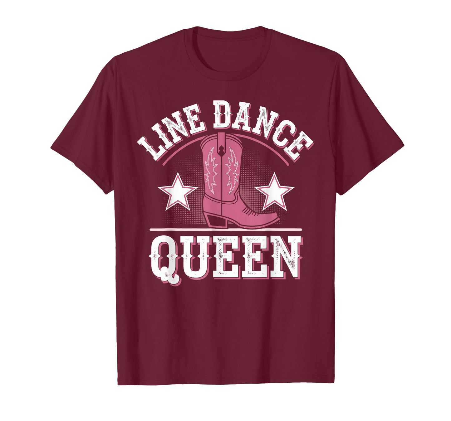 Line Dance Queen Country Line Dancing Dancer T-Shirt