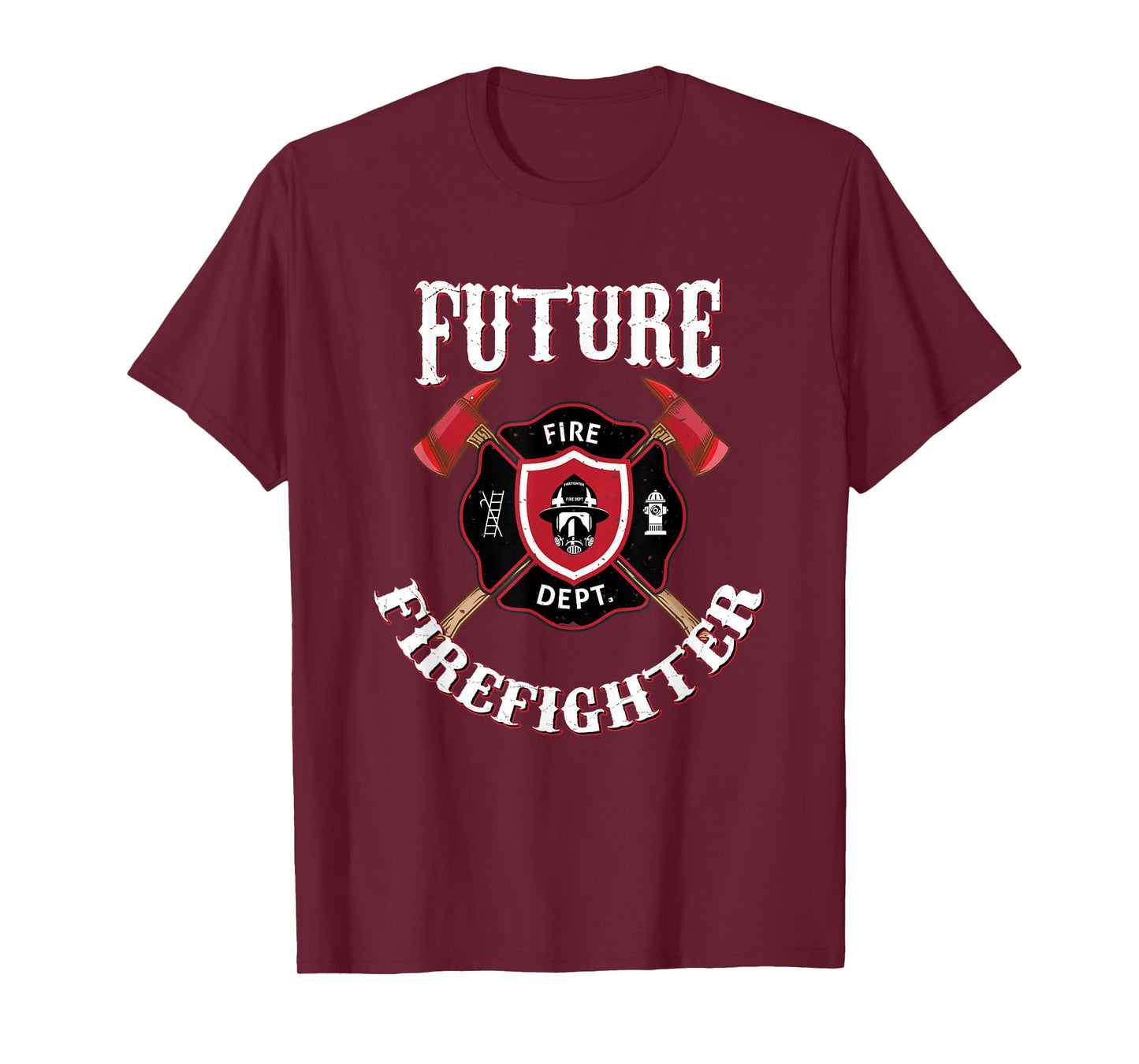 Future Firefighter Firefighter Fire Engine T-Shirt