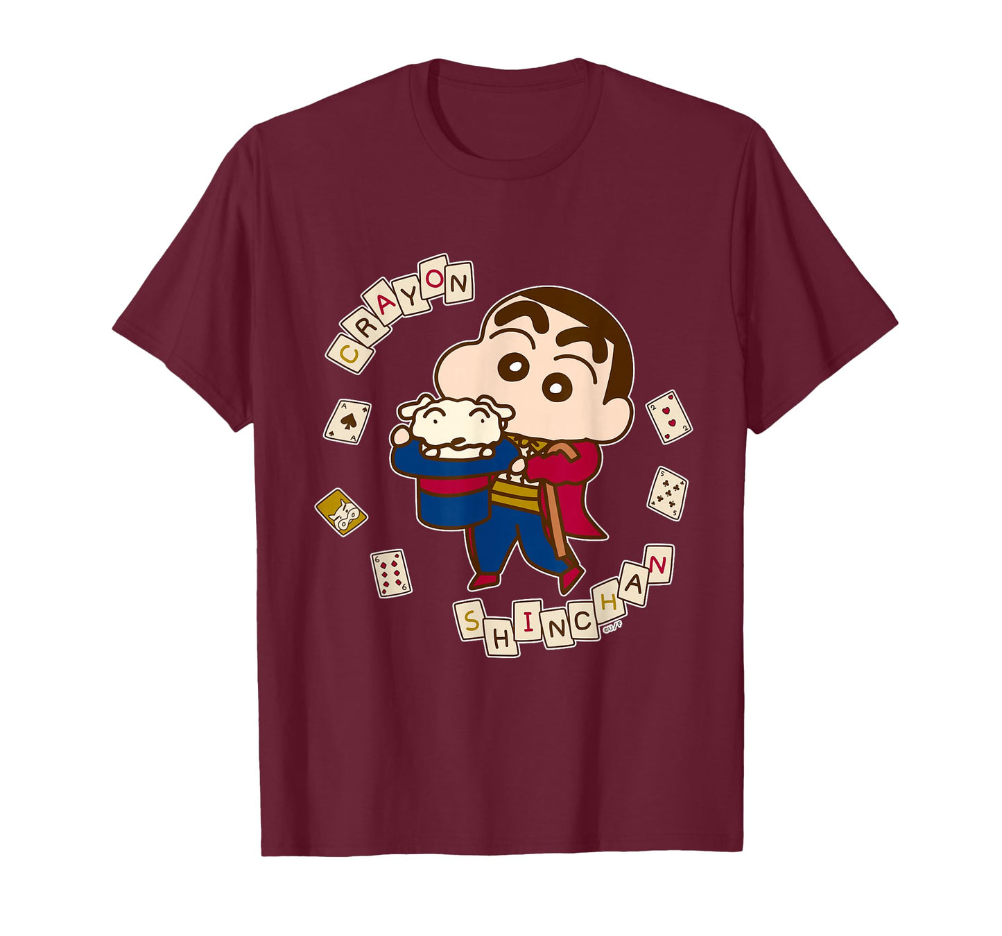 【Manga】Crayon Shin-chan Shin-chan's magic show T-Shirt