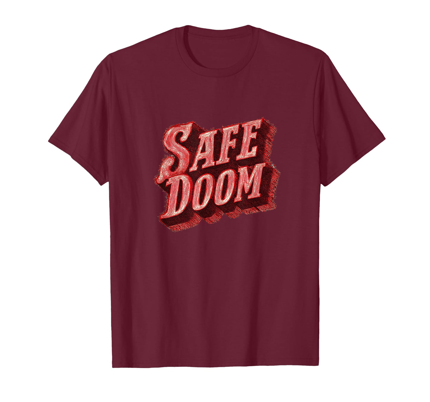Fun Safe Doom Speech Emblem for Boys and Girls T-Shirt