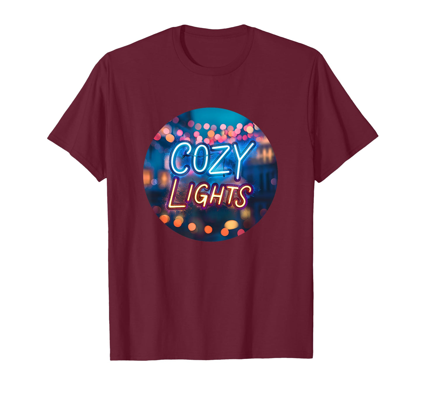 Casual and Cozy Lights in Cold Times for Cuddle Season T-Shirt