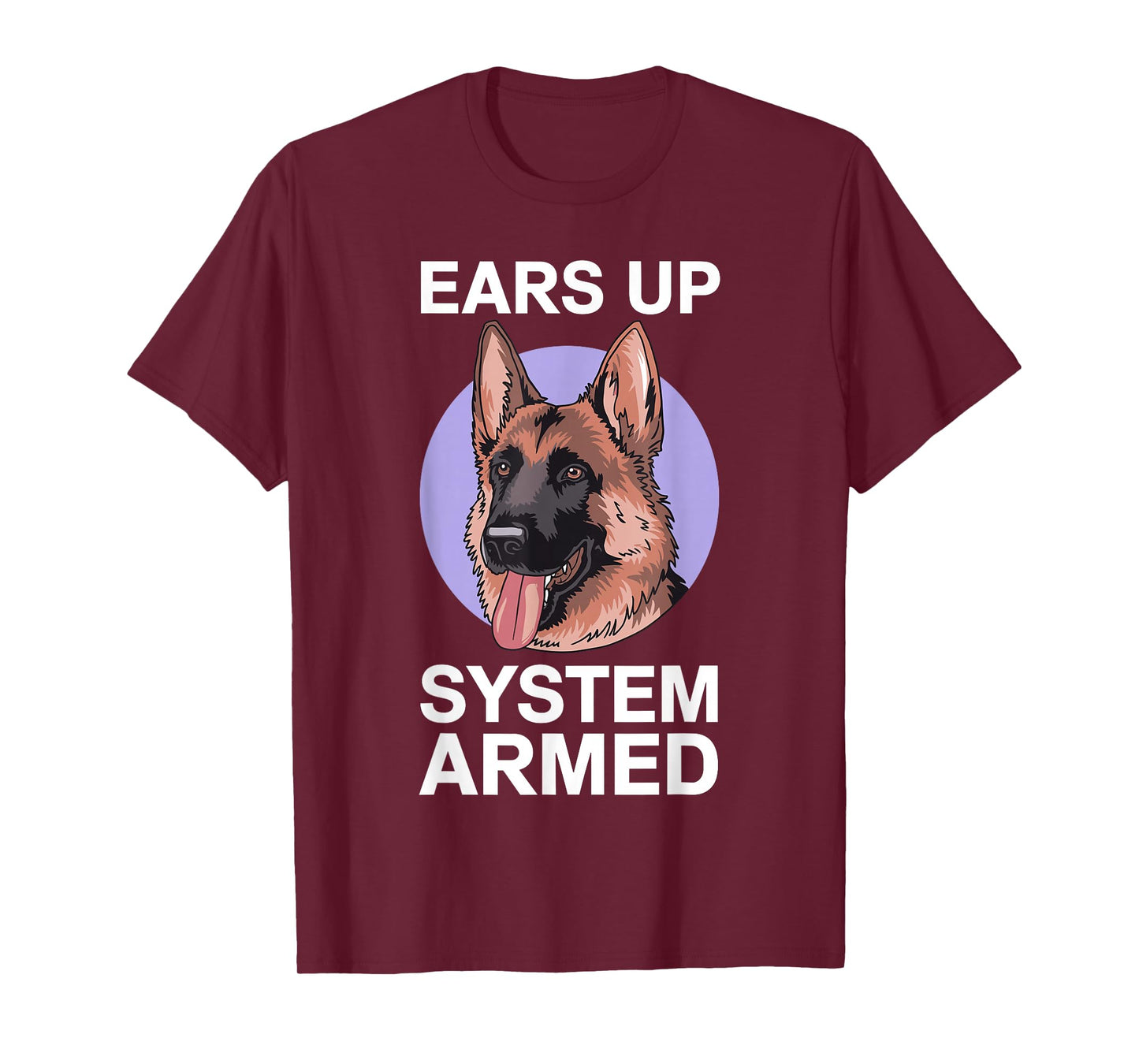 German Shepherd Art for Men Women Dog Owner German Shepherd T-Shirt