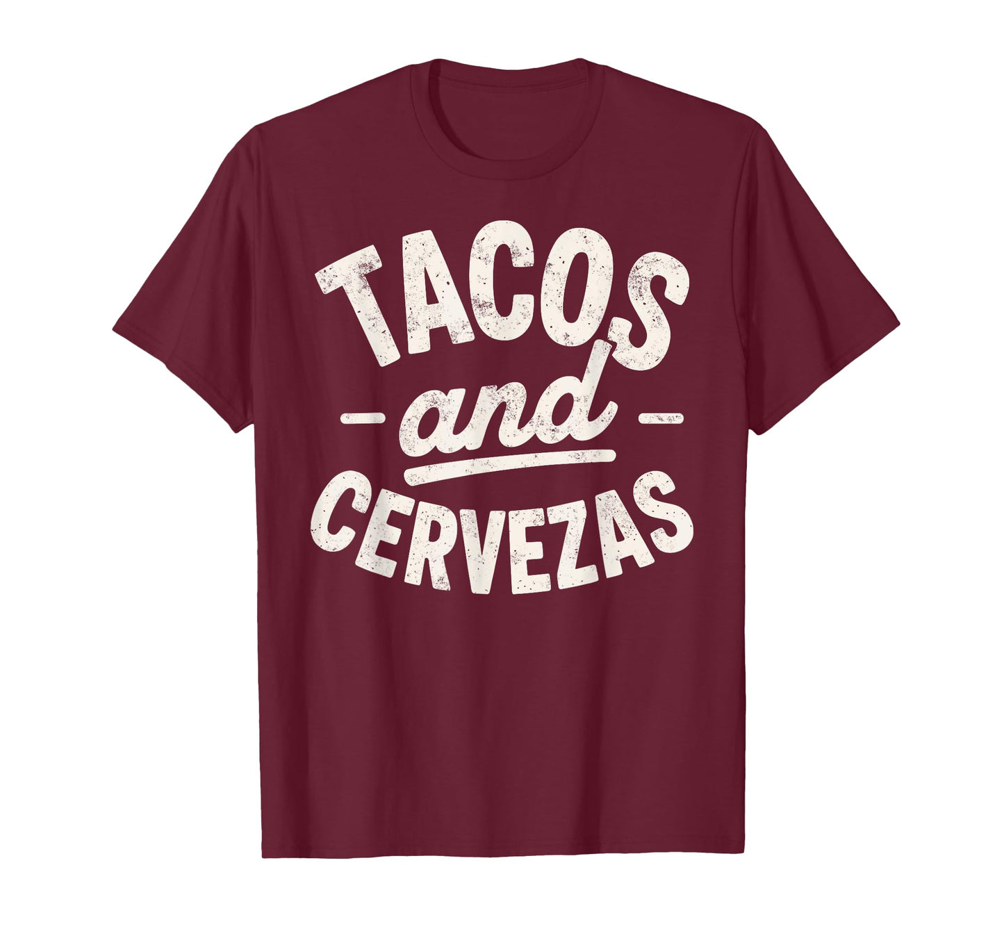 Tacos & Cervezas Beer Joke Mexican Food Lover Drinking Party T-Shirt