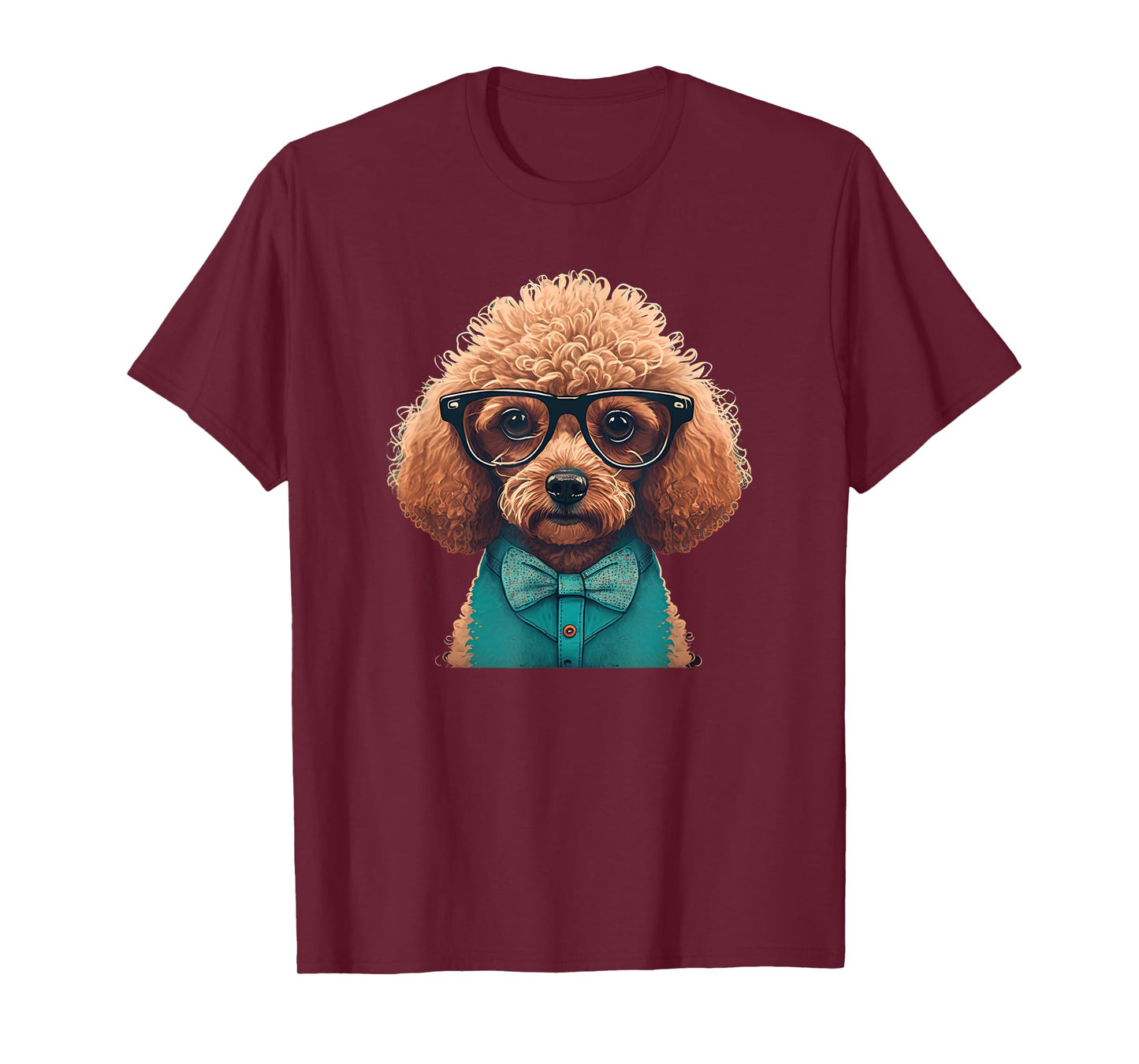 Funny Poodle Dog Miniature Poodle Toy Poodle Hipster T-Shirt