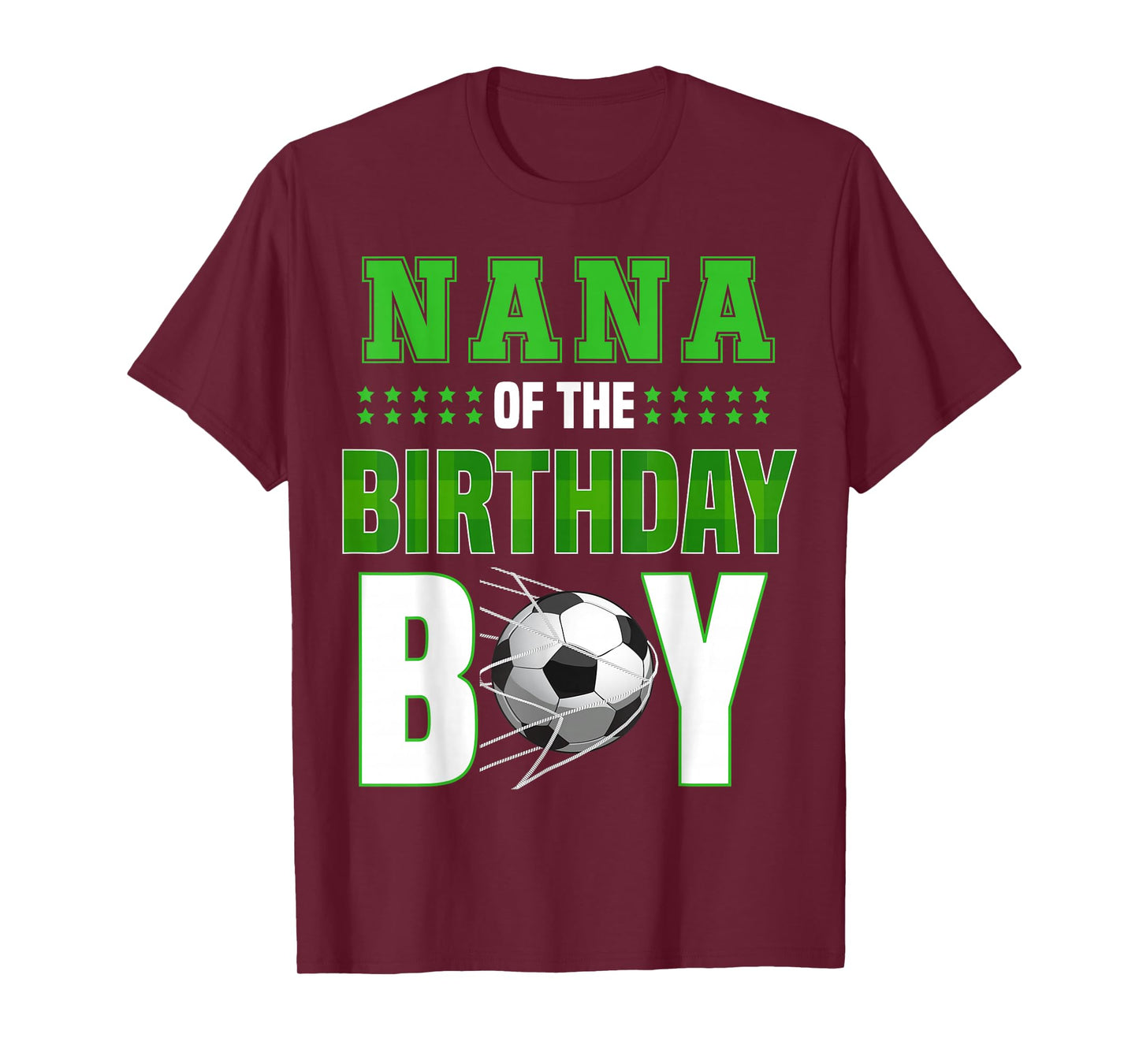 Goal Scoring Birthday Boy Celebration Look for Nana T-Shirt