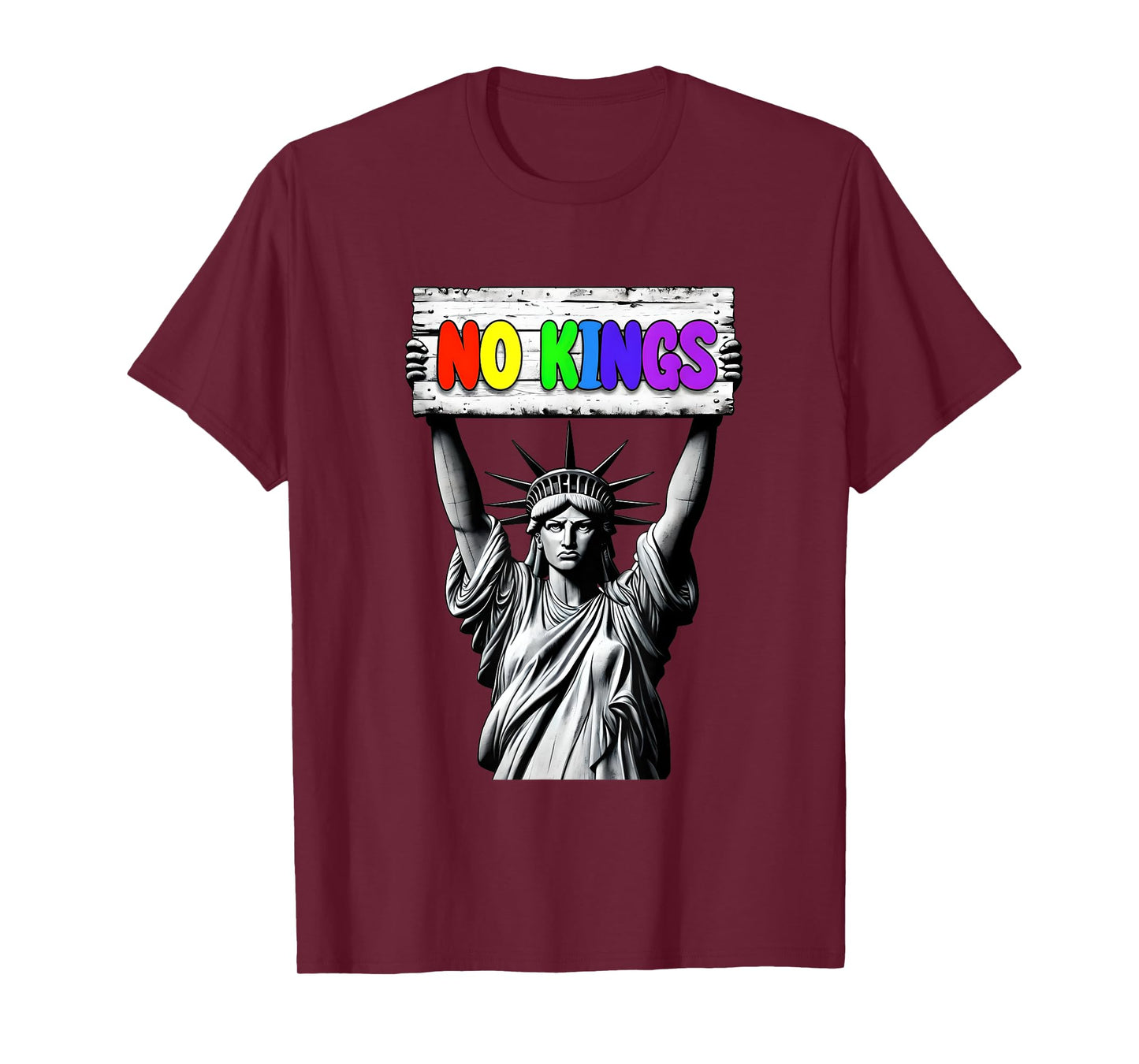 Statue of Liberty No Kings T-Shirt