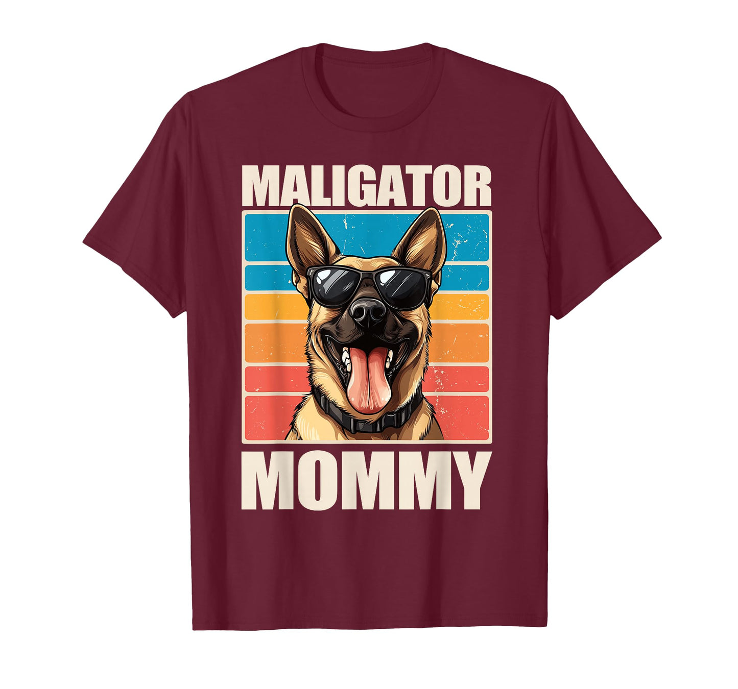 Malinois Mom Maligator Mommy Belgian Malinois T-Shirt