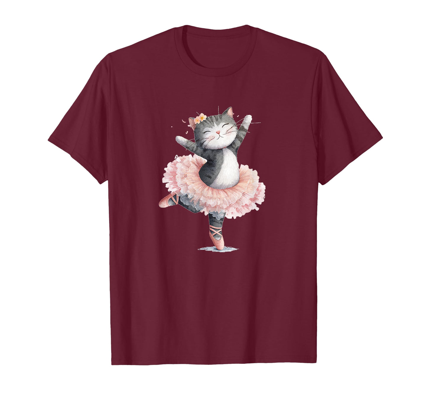 Dancing Tutu Cat Costume for Cats Lovers T-Shirt