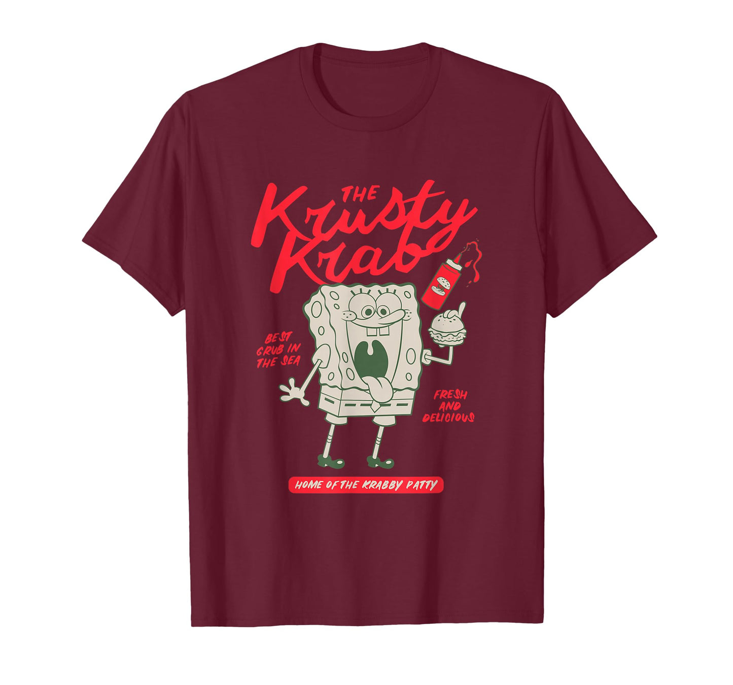 Spongebob Squarepants Home of The Krabby Patties T-Shirt
