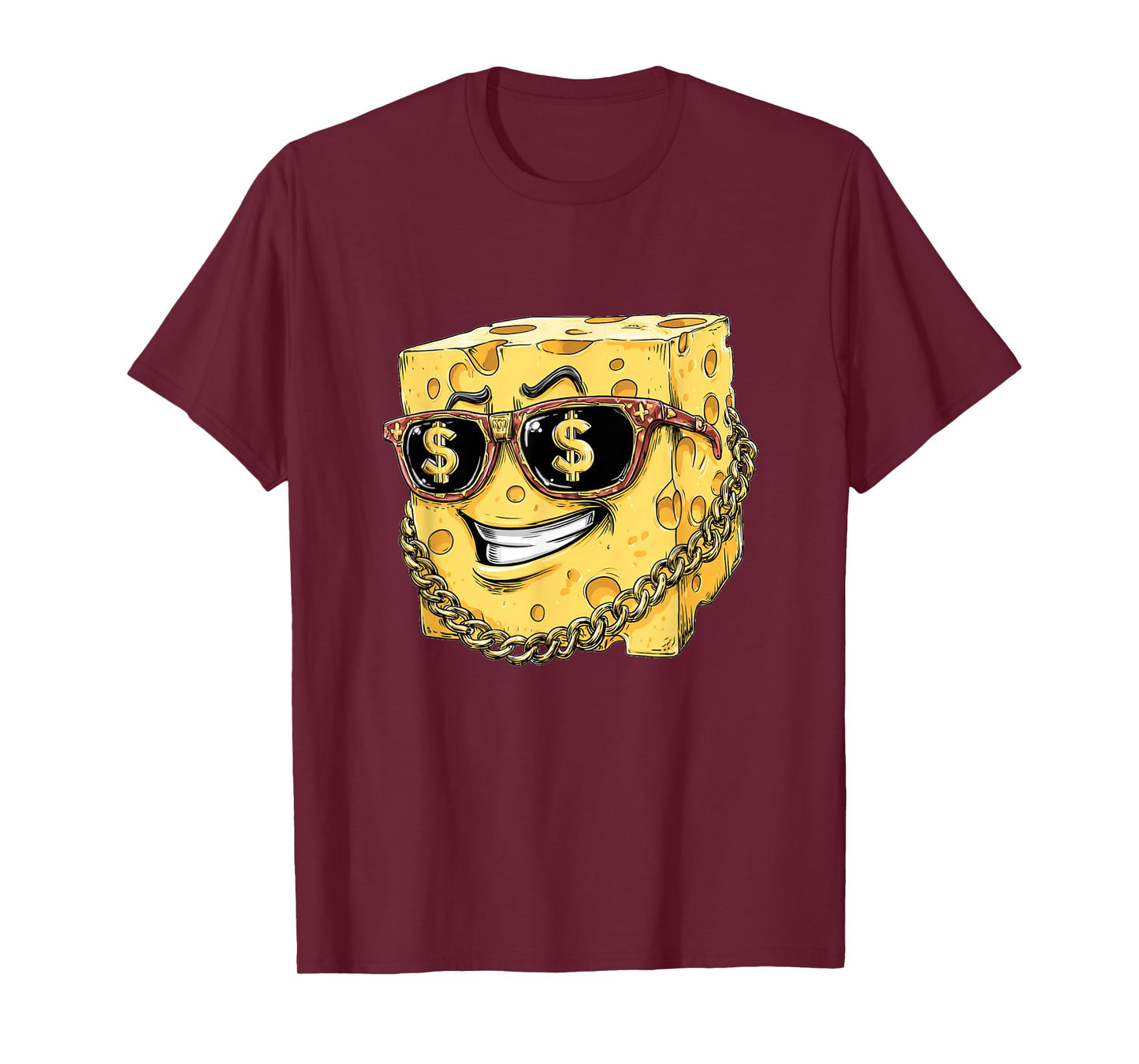 Nice Cheese Costume with Money and Dollar for Rich Lovers T-Shirt