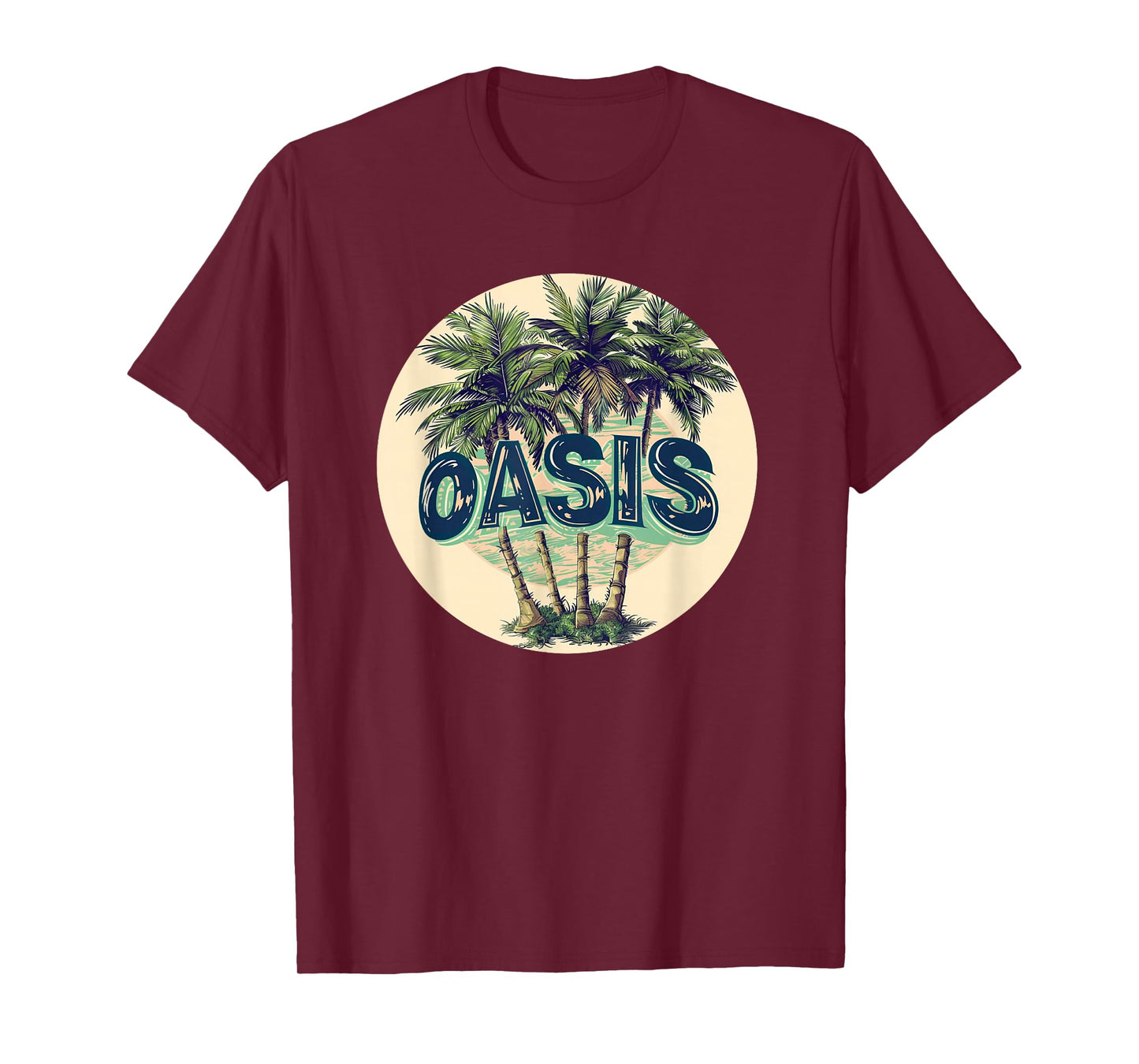 Amazing Oasis Graphic Outfit for a Restful Break T-Shirt