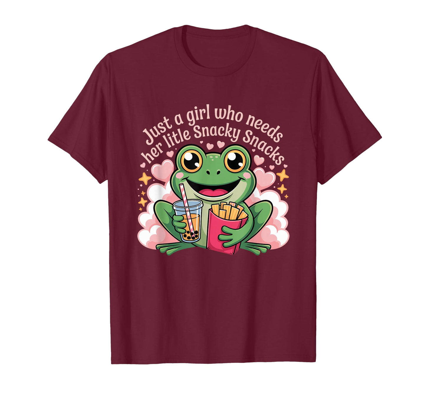 Just a Girl who Needs her Little Snacky Snacks T-Shirt