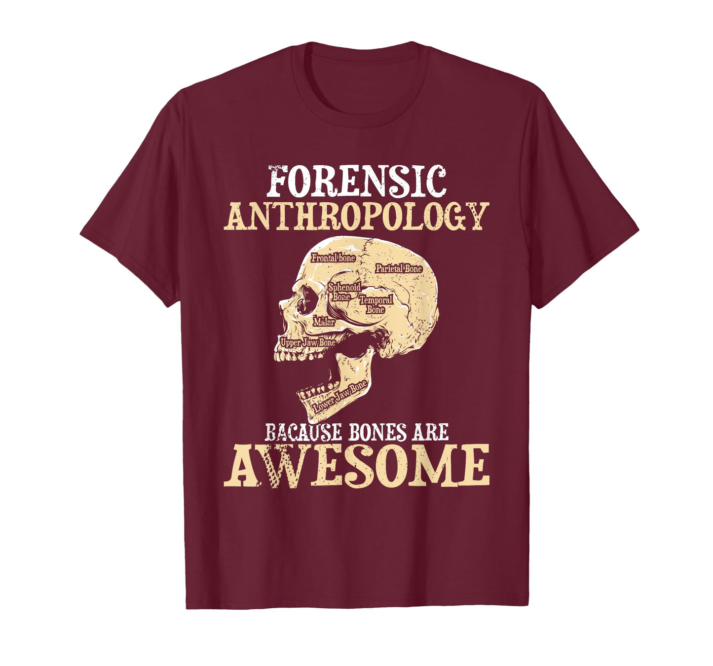 Funny Anthropologist Shirts Forensic Anthropology - Cultural Anthropologist Forensics T-Shirt, Black