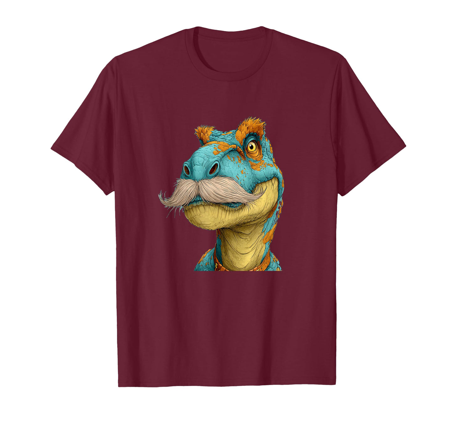 Bearded Dinosaur Costume for Mustache Lovers T-Shirt