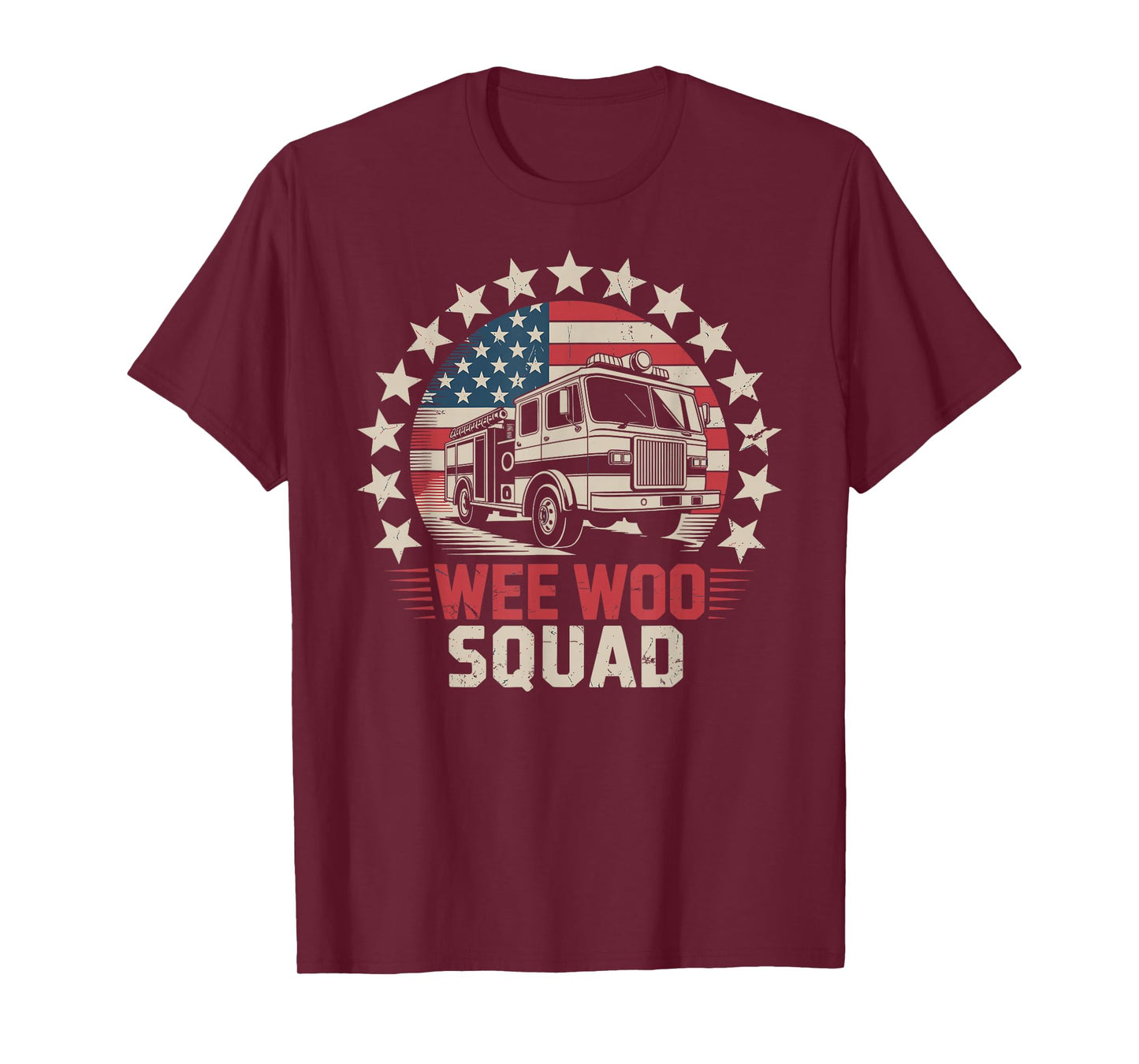 Wee Woo Squad Firefighter T-Shirt