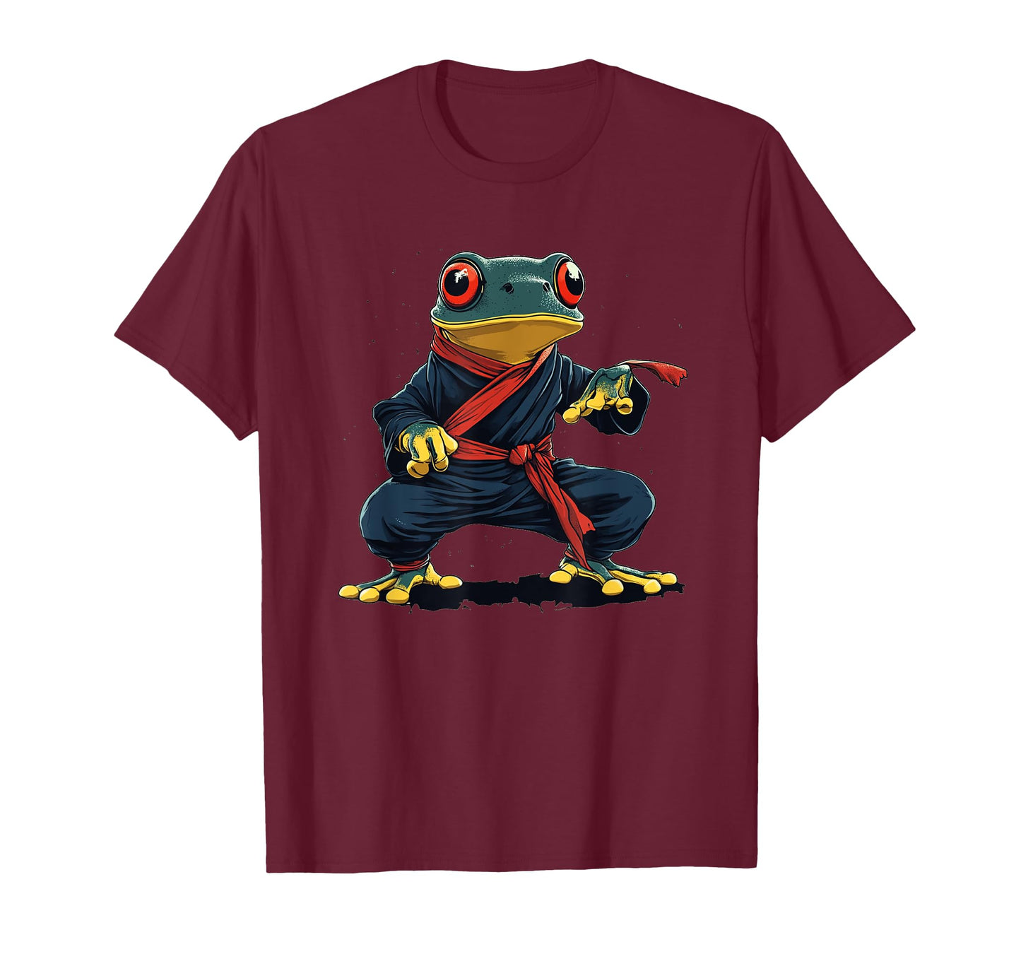 Cool Karate Frog Costume for Ninja Boys and Girls T-Shirt