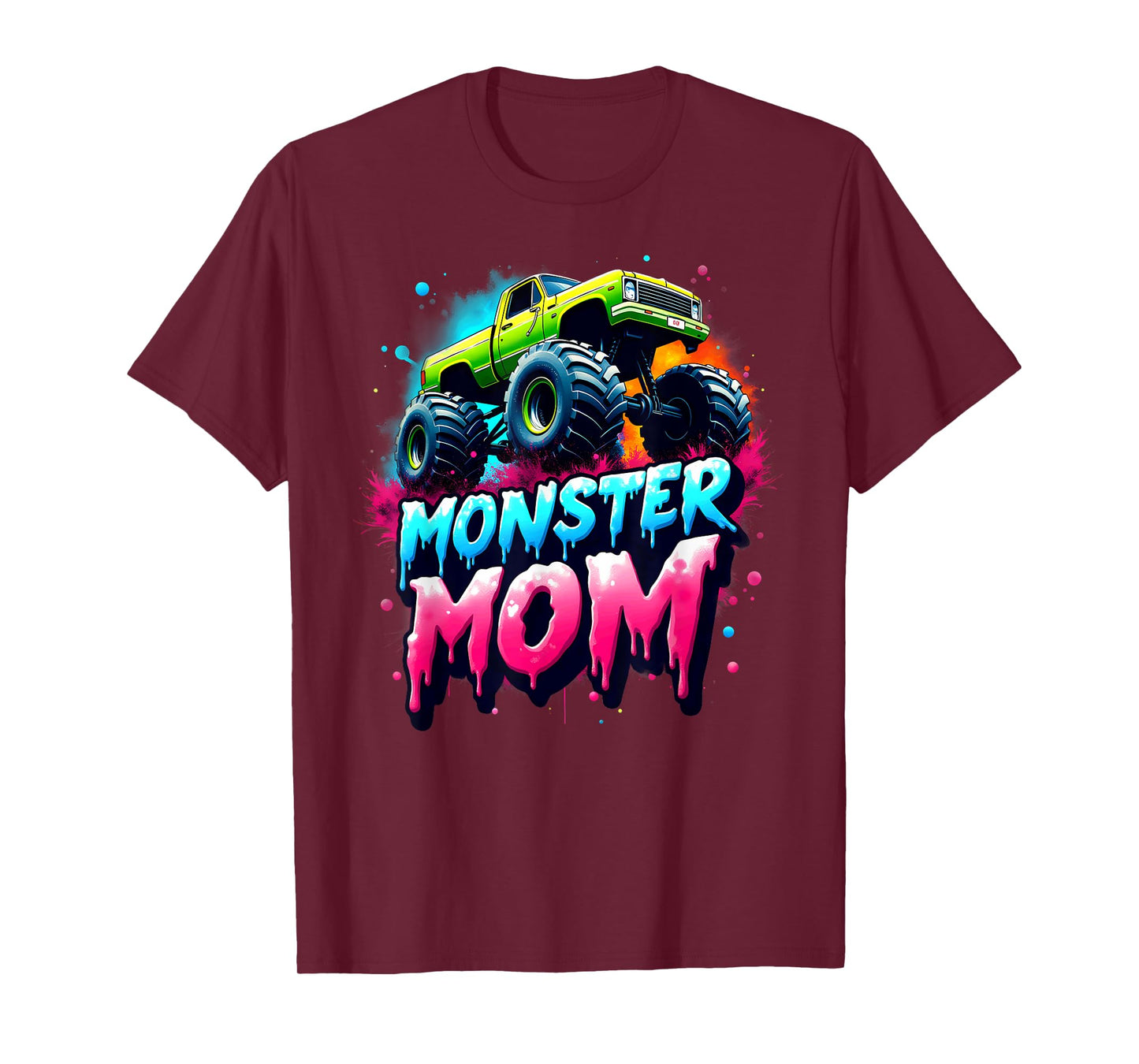 Monster Truck Mom 1st Birthday Party T-Shirt