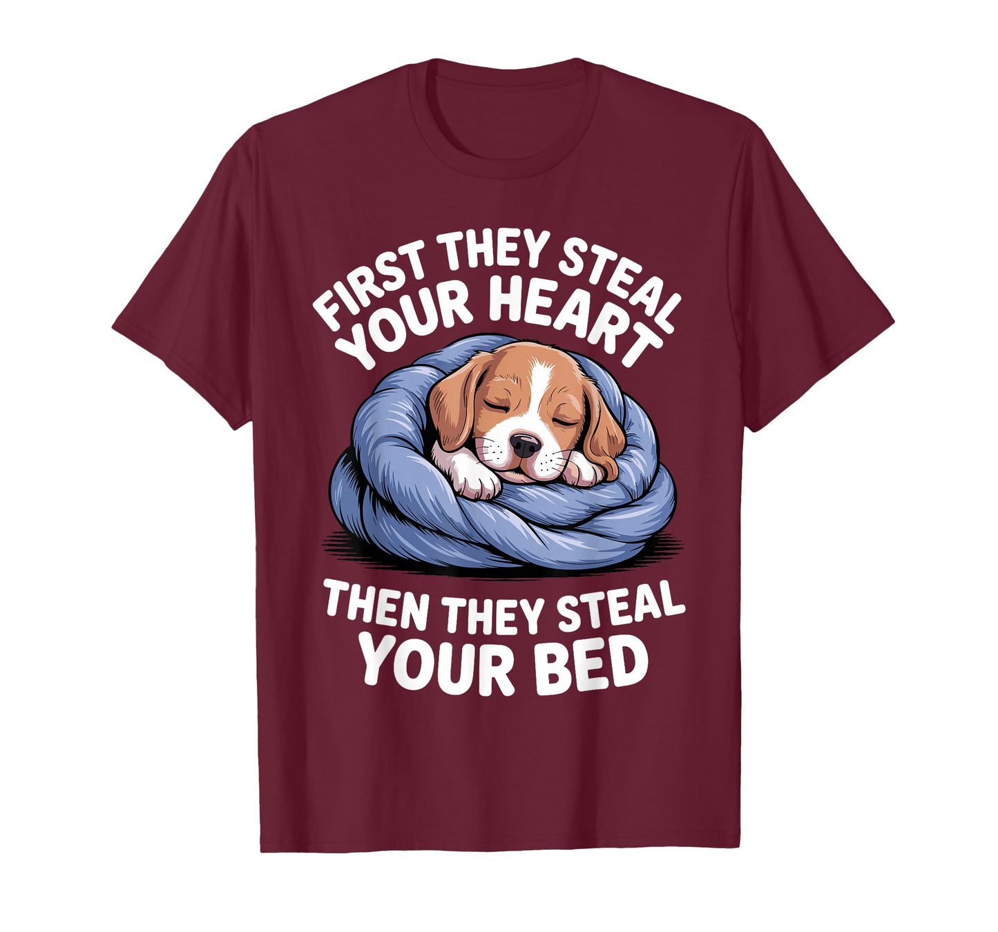 Funny Beagle Design for Men Women Hound Beagle Dog Lovers T-Shirt