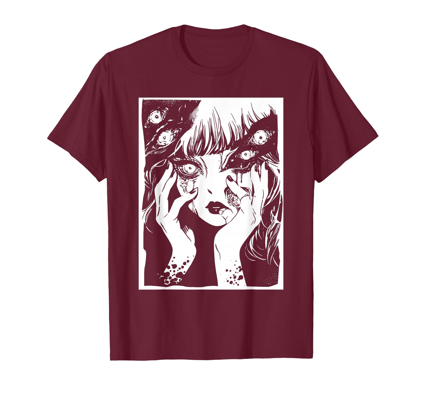 Edgy Creepy Horror Anime Manga Weird Japan Japanese Harajuku T-Shirt
