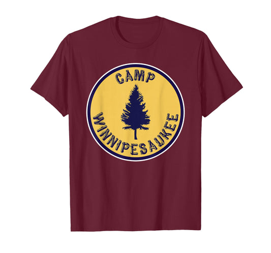 Camp Winnipesaukee Shirt Retro Summer Camp T-Shirt T-Shirt