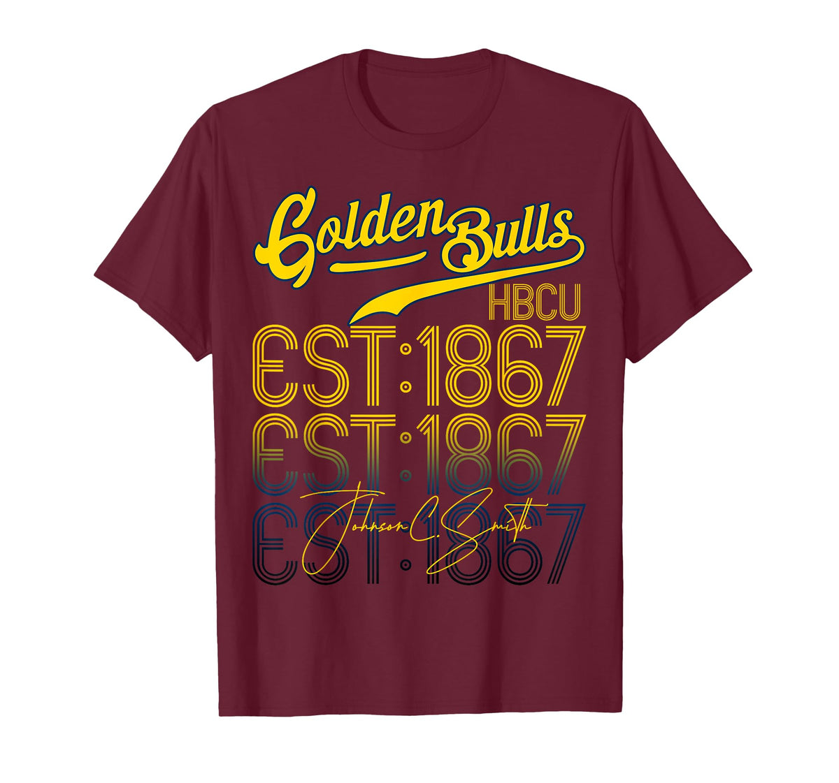 Retro .Johnson Home C. Vintage .Smith Study University Era T-Shirt