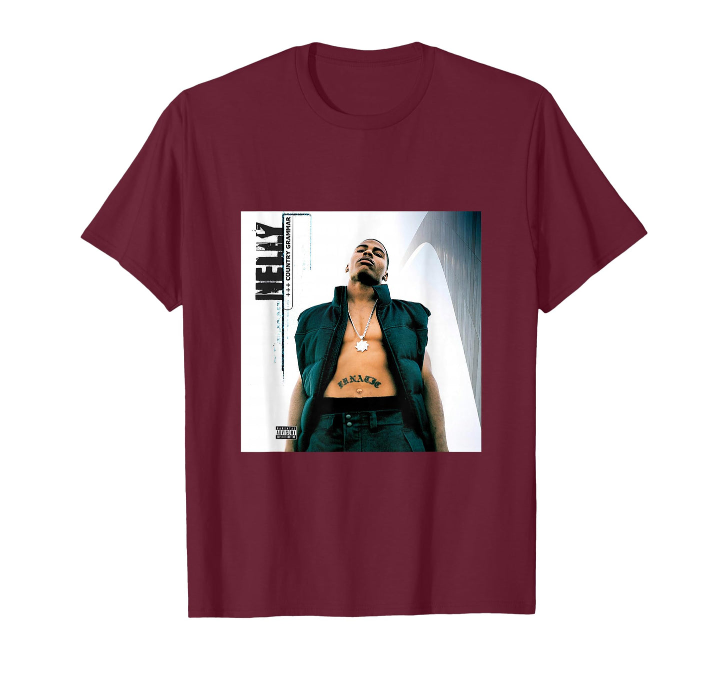 Nelly's Country Grammar Album Cover Derrty Entertainment T-Shirt