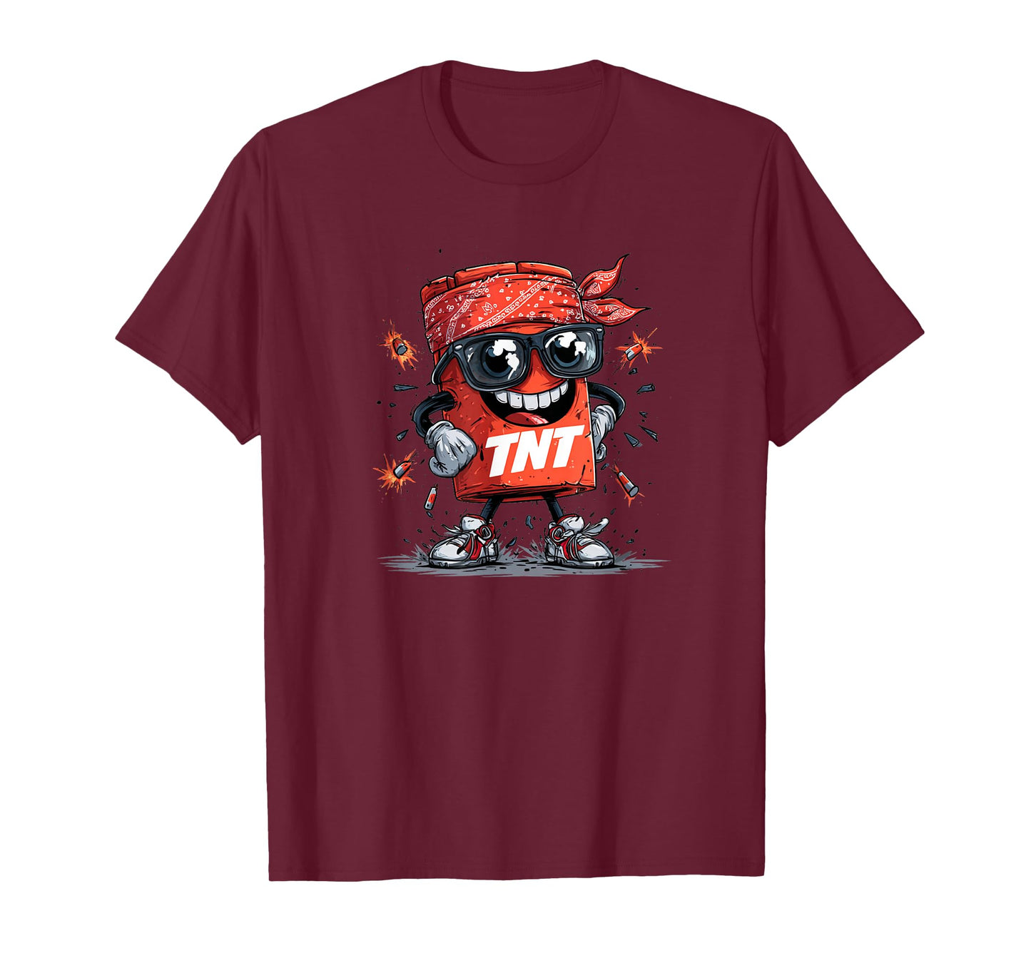 Funny TNT Package Costume for Dynamite and Fireworks Lovers T-Shirt