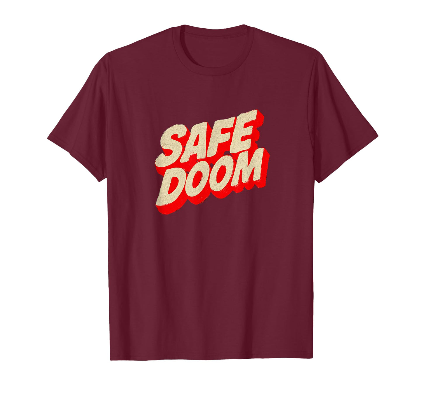 Amazing Safe Doom Speech Emblem T-Shirt