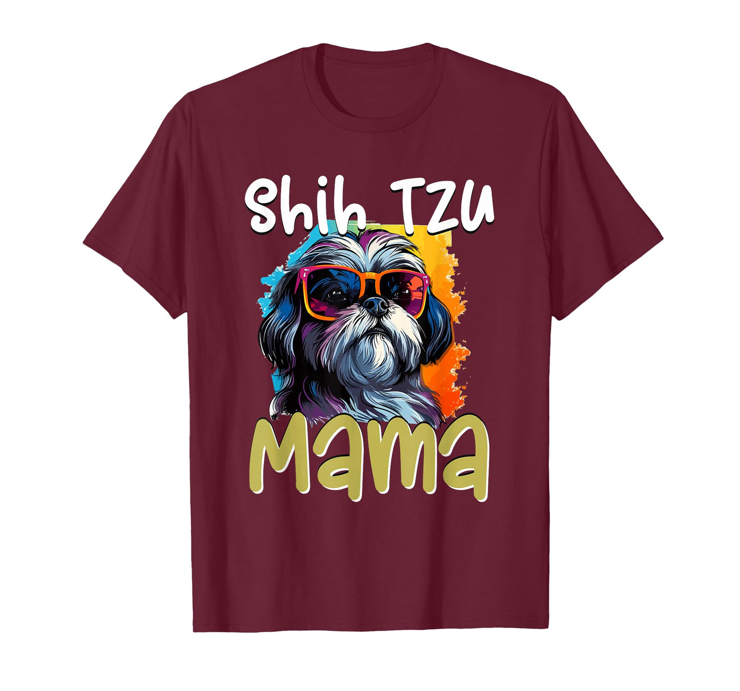 Shih Tzu Hsi Shih Dog Pet Dog Breed Shih Tzu Mom T-Shirt