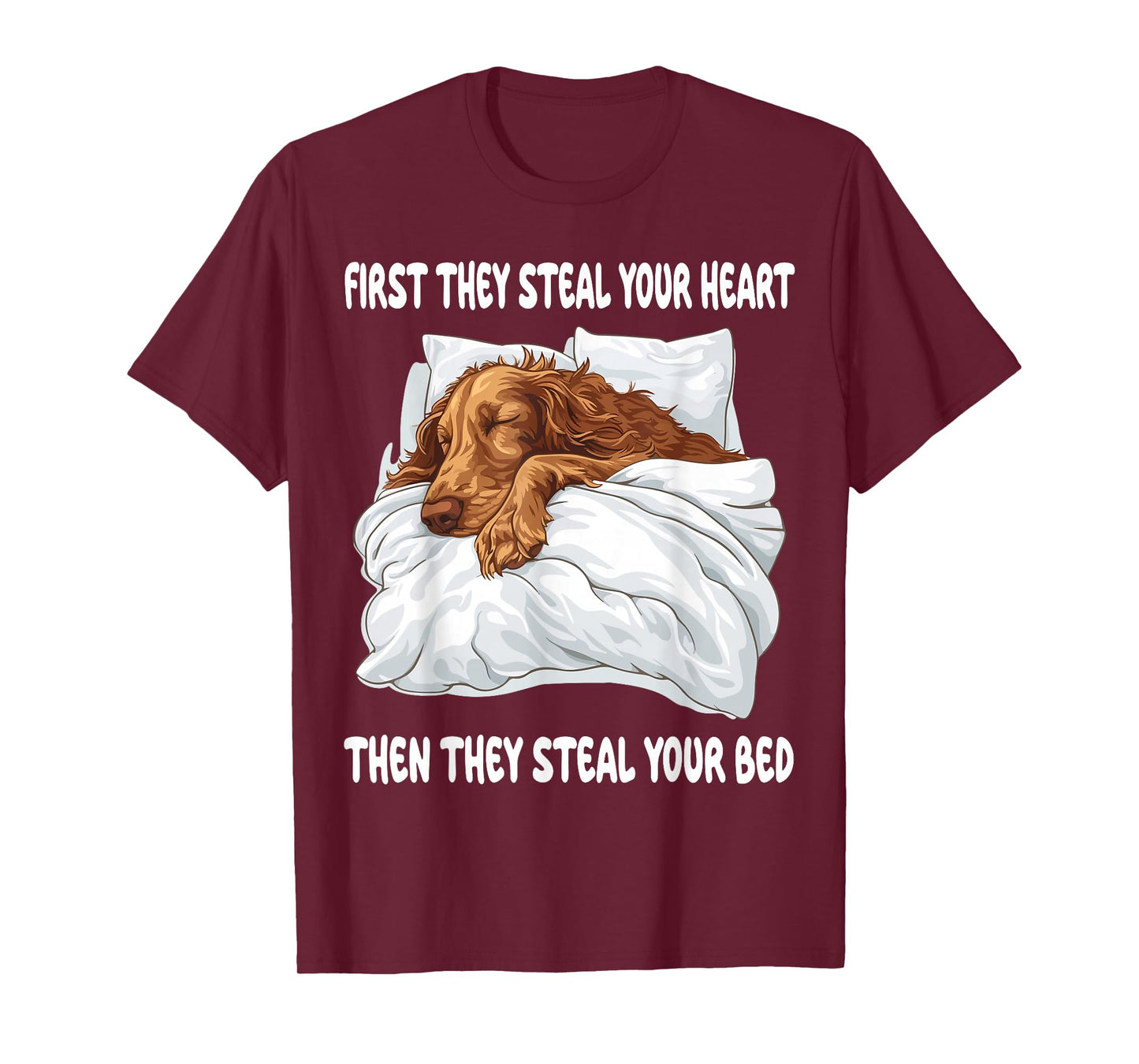 Irish Setter Sleeping Pajamas Nightgown T-Shirt