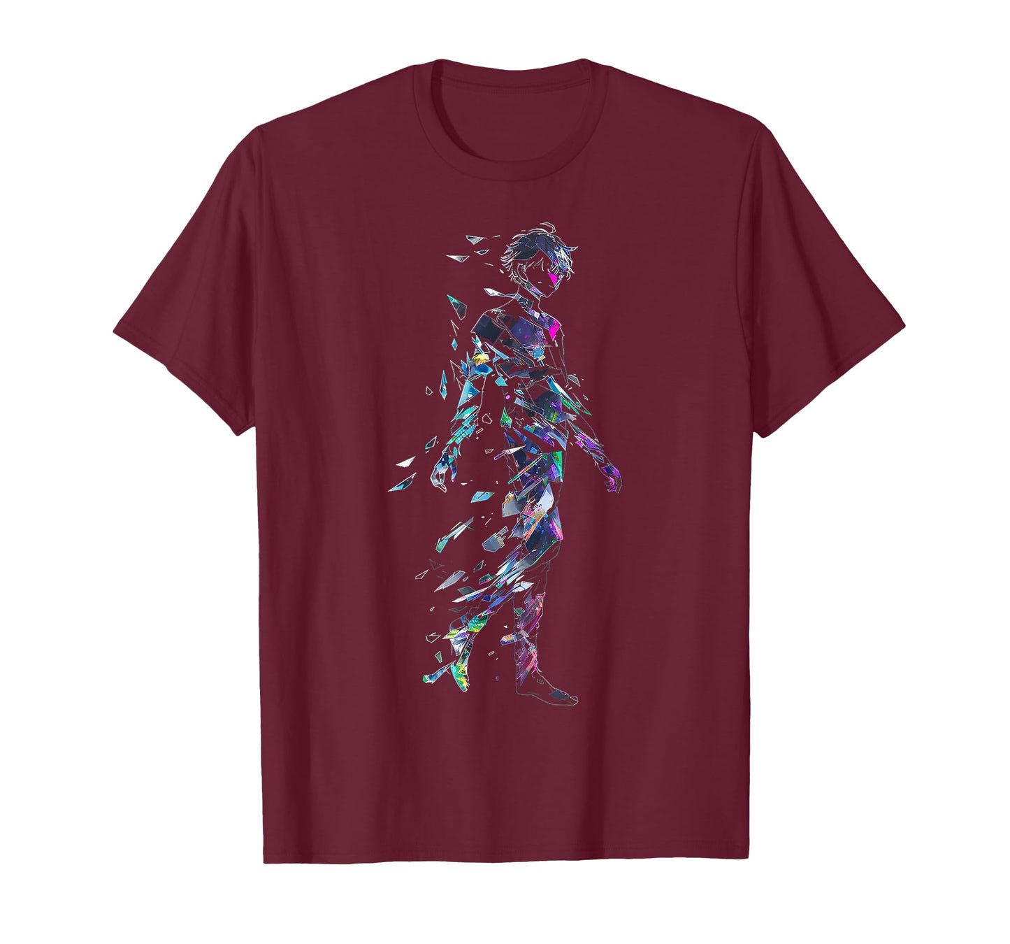 Anime Manga Motif Abstract Art Anime T-Shirt