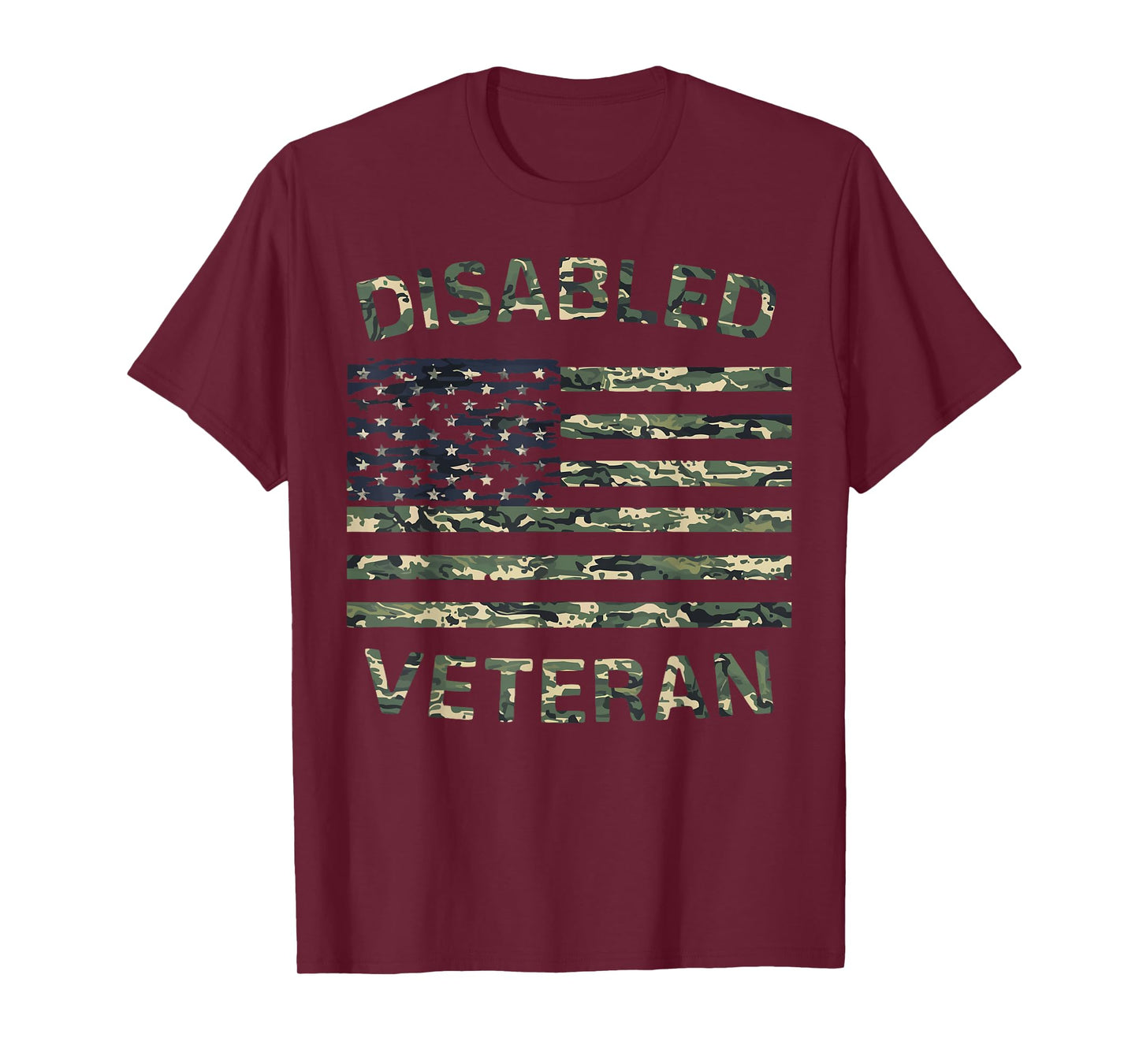Disabled Veteran Handicap Military Soldier Veterans Day T-Shirt