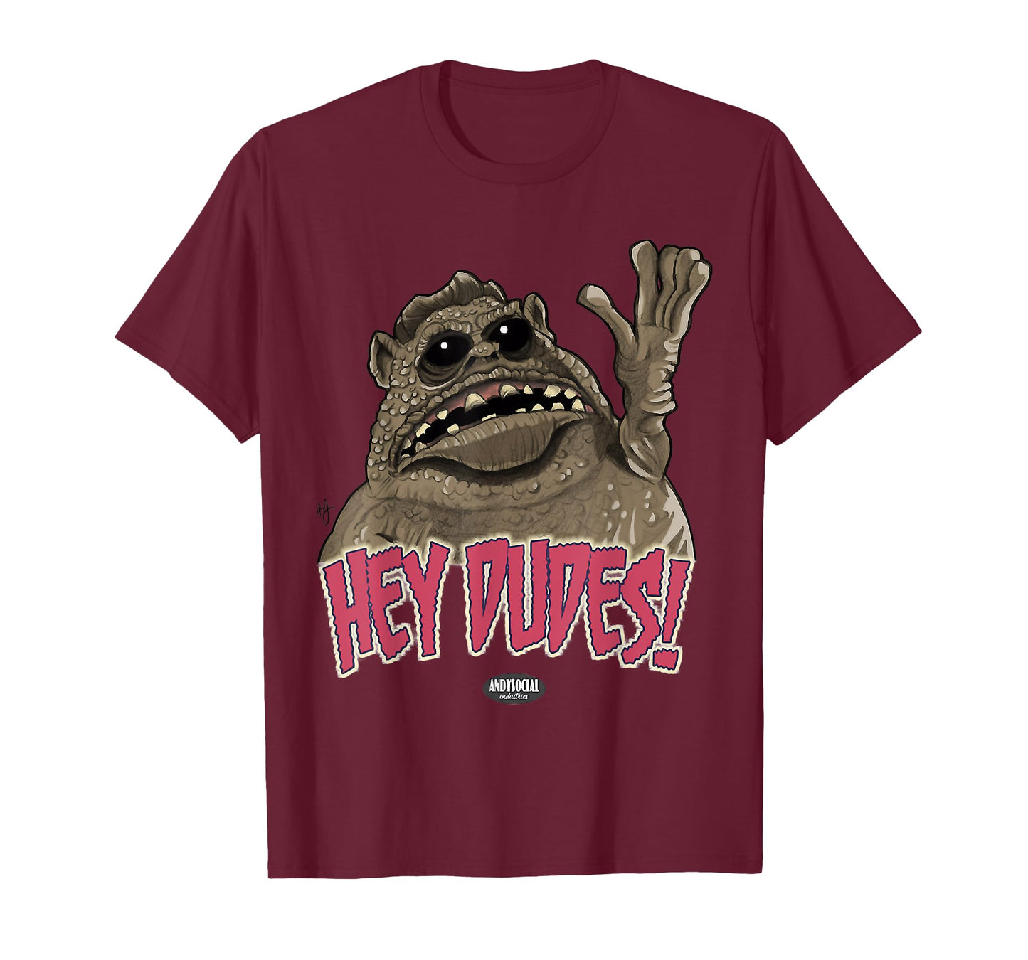 Nab1804 Unisex-Adults Grey Cartoon Animal Retro T-Shirt - Small - Call Me Chet, Weird Chet