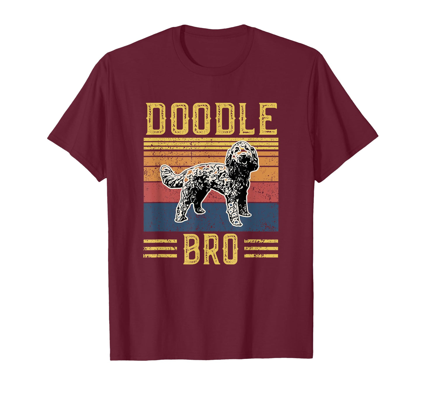 Vintage Doodle Bro Brother - Aussie Doodle & Goldendoodle T-Shirt