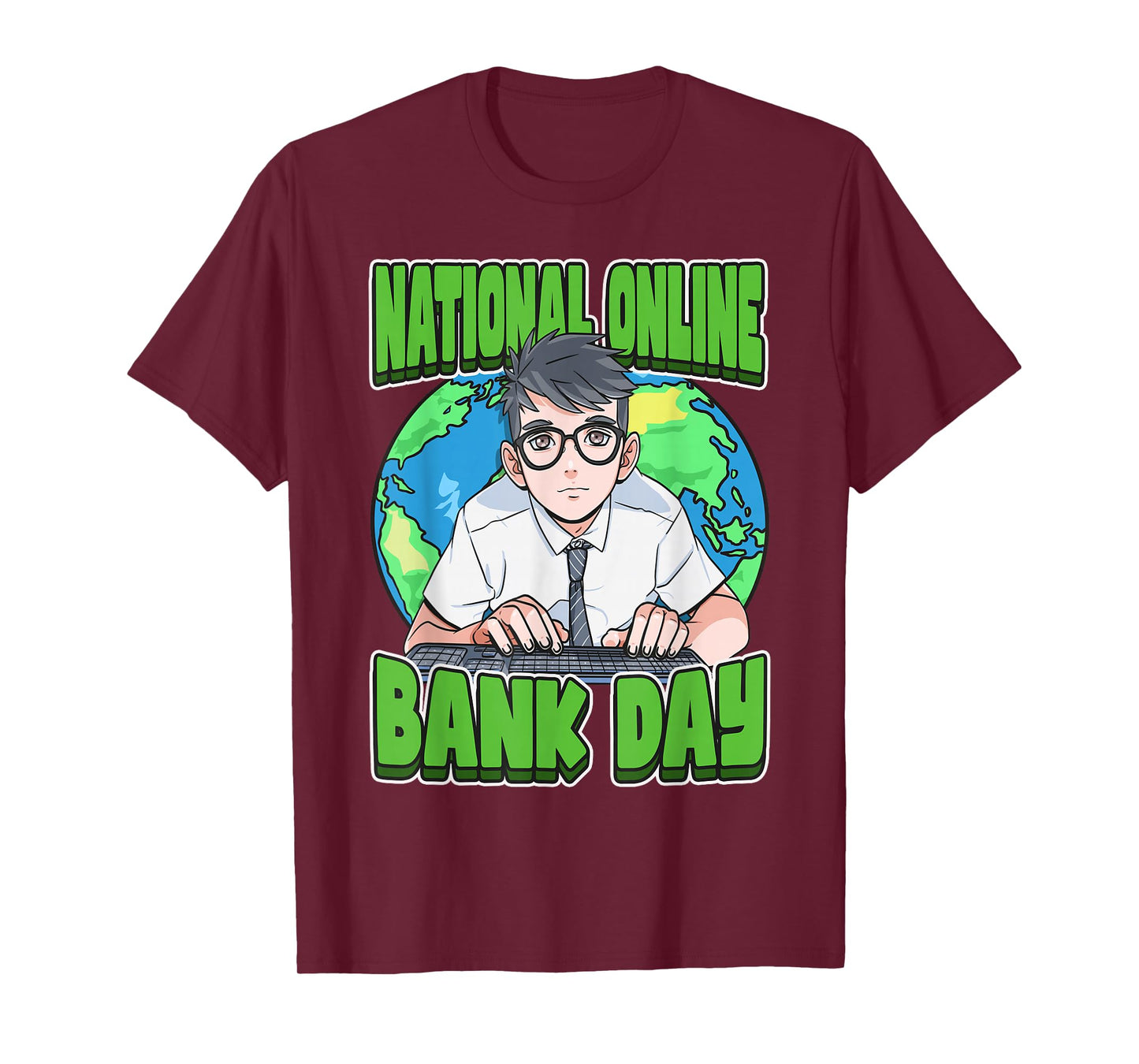 National Online Bank Day October Celebrate Banks T-Shirt