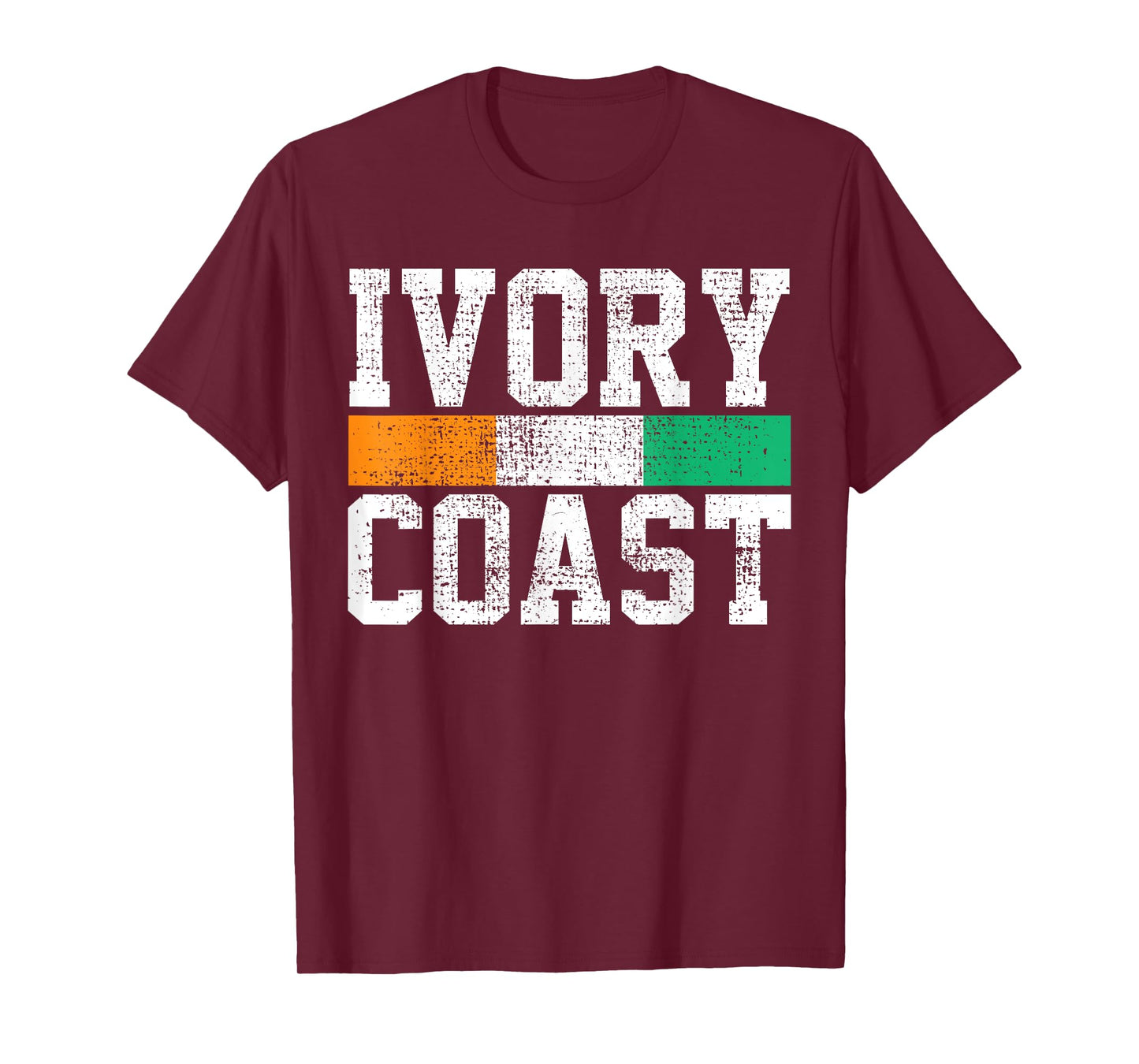 Ivory Coast Shirt National Flag T-Shirt African Pride Tee T-Shirt