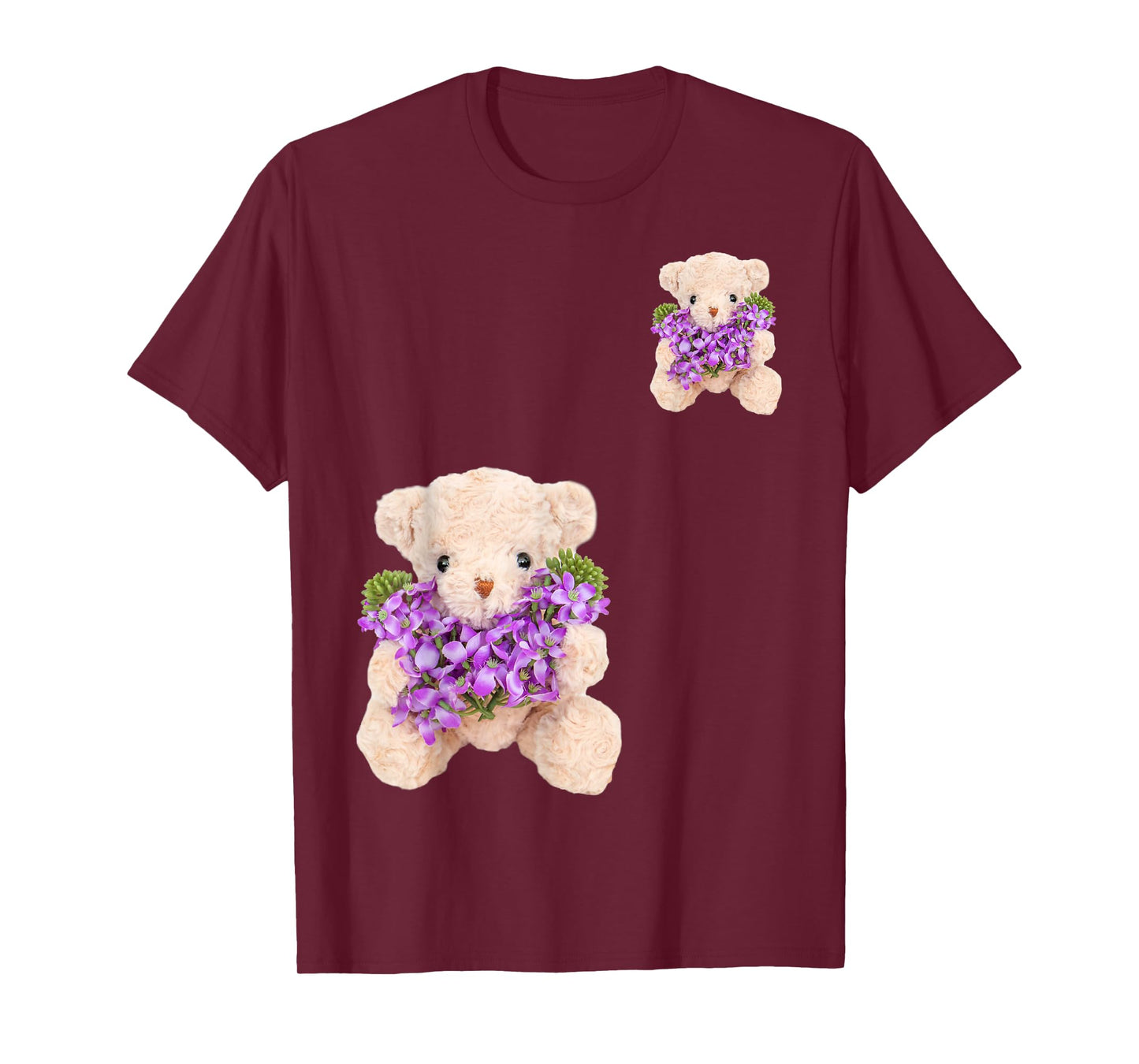 Cute 2 Bear Funny Unisex Design For Men Women Kids Tee T-Shirt