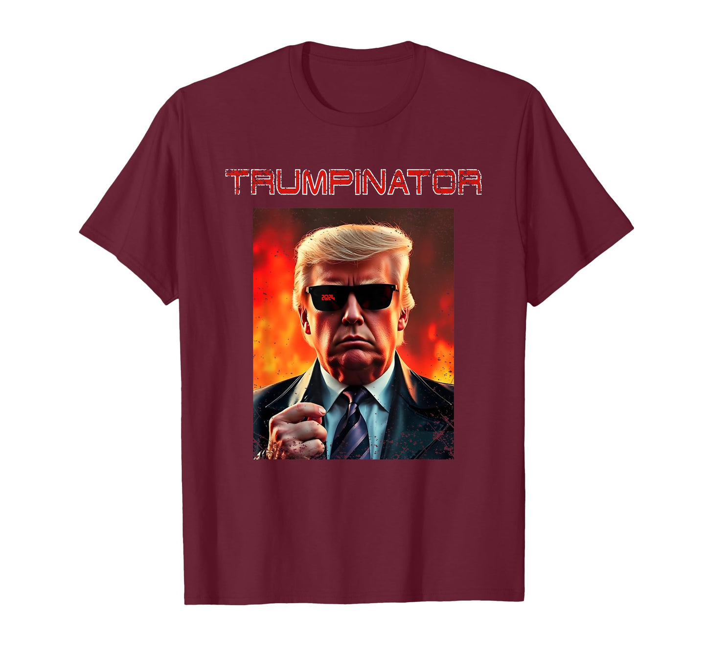 Trumpinator Starring Trump Funny President Graphic Design T-Shirt