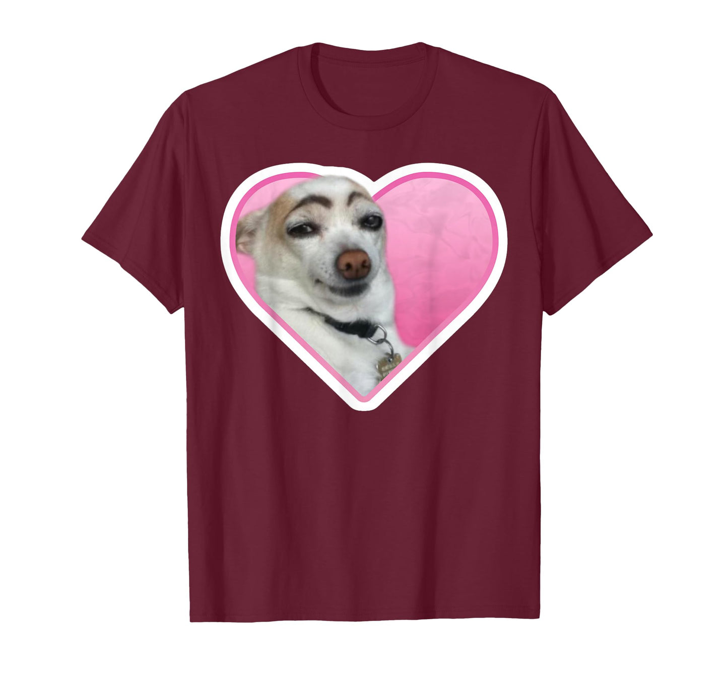 Eyebrow Doggo Meme Funny Internet Dog T-Shirt for Men Women Kids