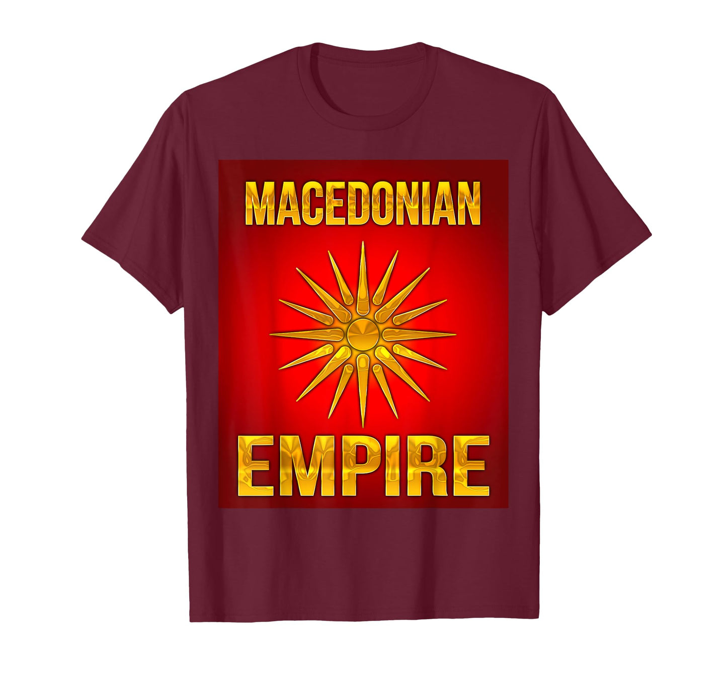 Macedonian Empire The Land of the Sun T-Shirt